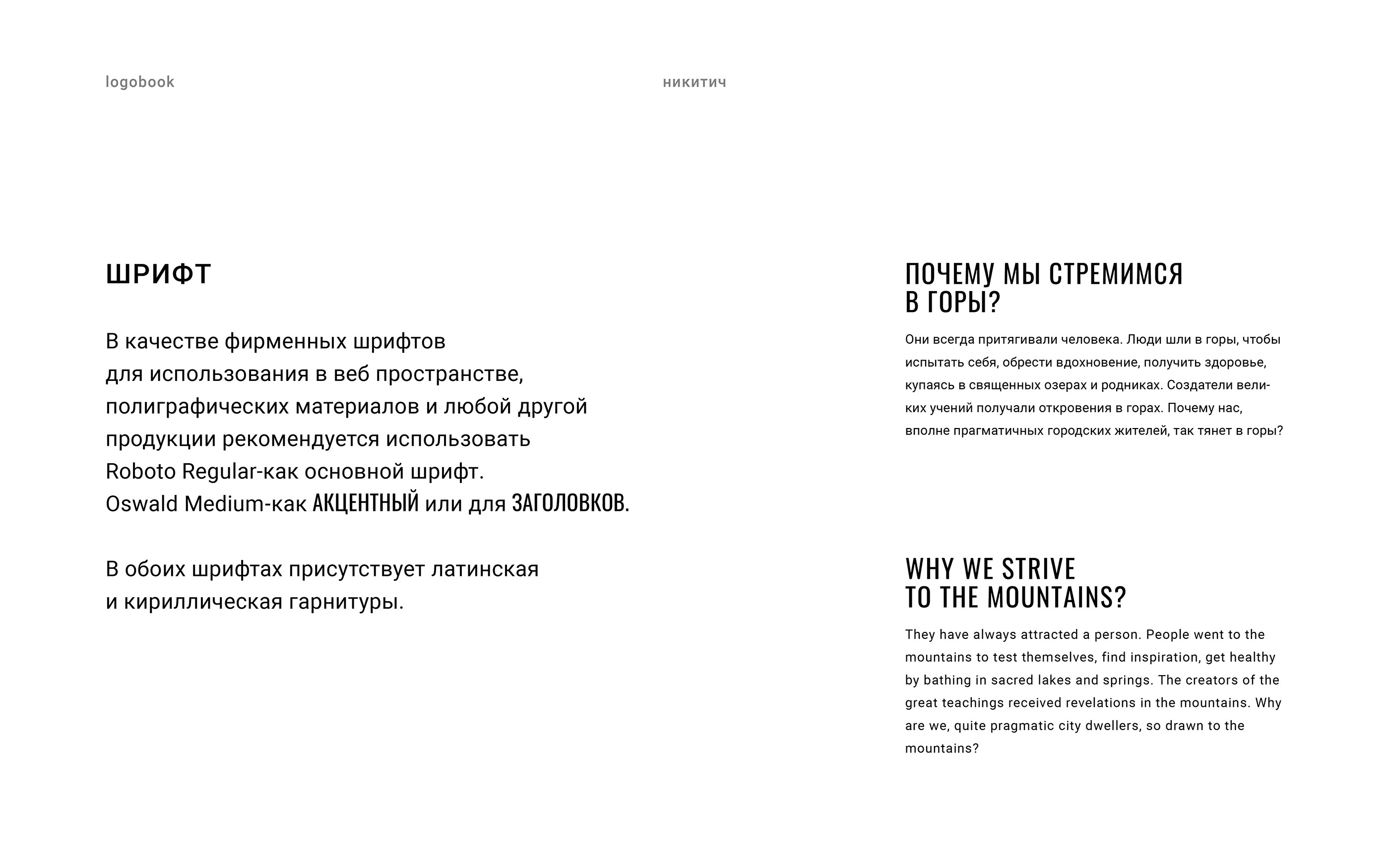 LOGOBOOK — Изображение №9 — Брендинг на Dprofile