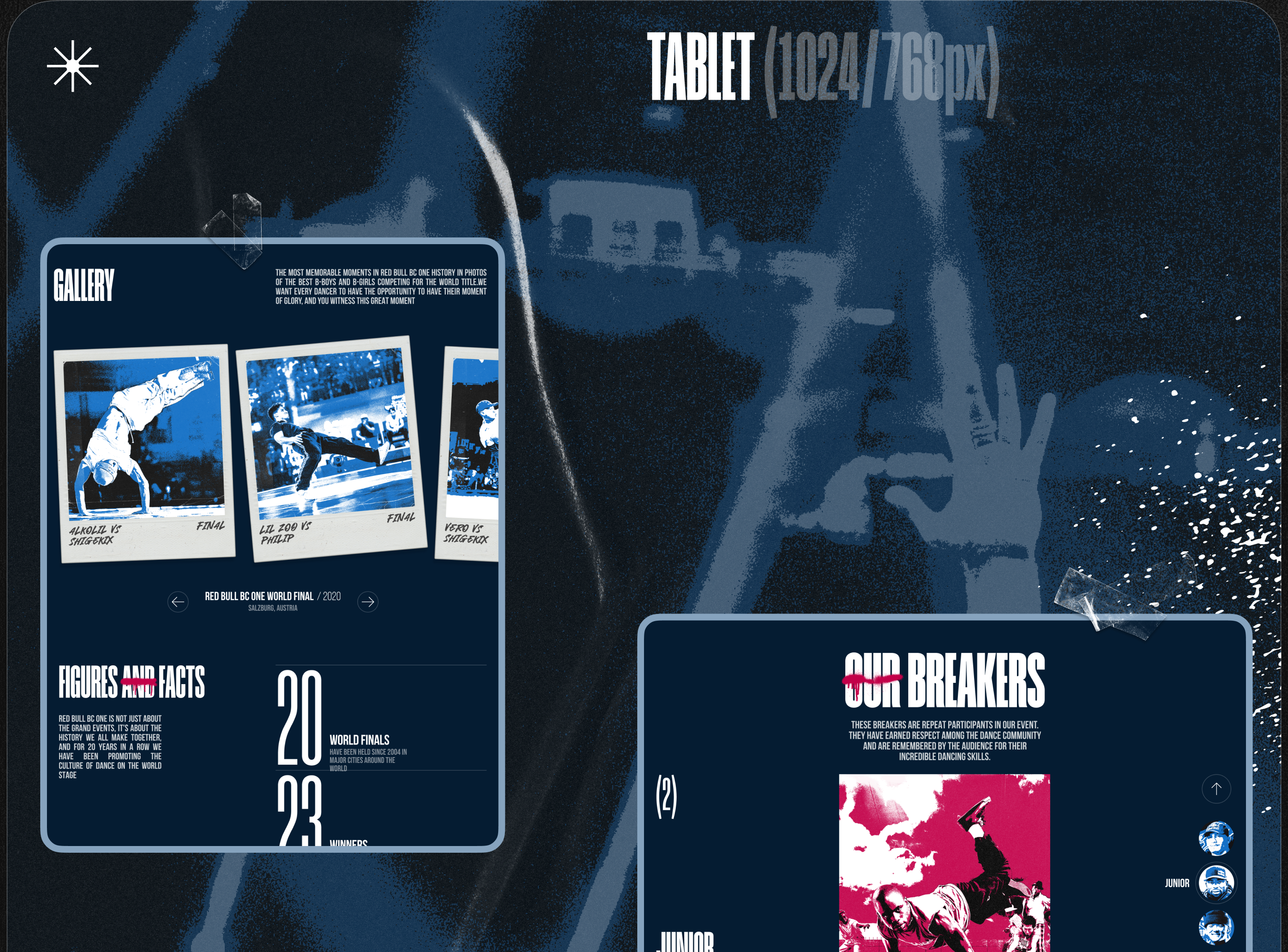 Red Bull BC One | Website Redesign — Изображение №10 — Интерфейсы, Брендинг на Dprofile