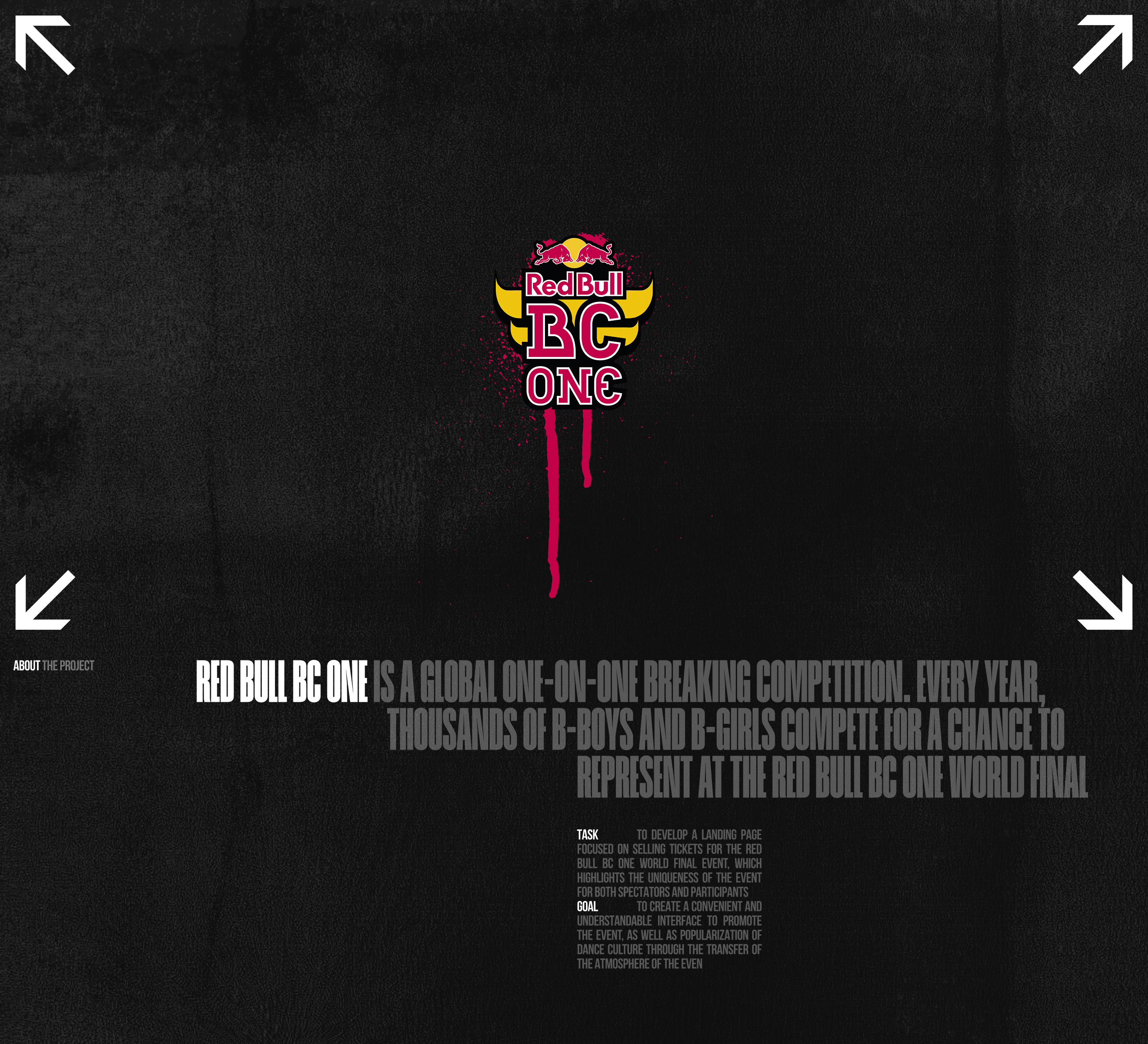 Red Bull BC One | Website Redesign — Изображение №2 — Интерфейсы, Брендинг на Dprofile