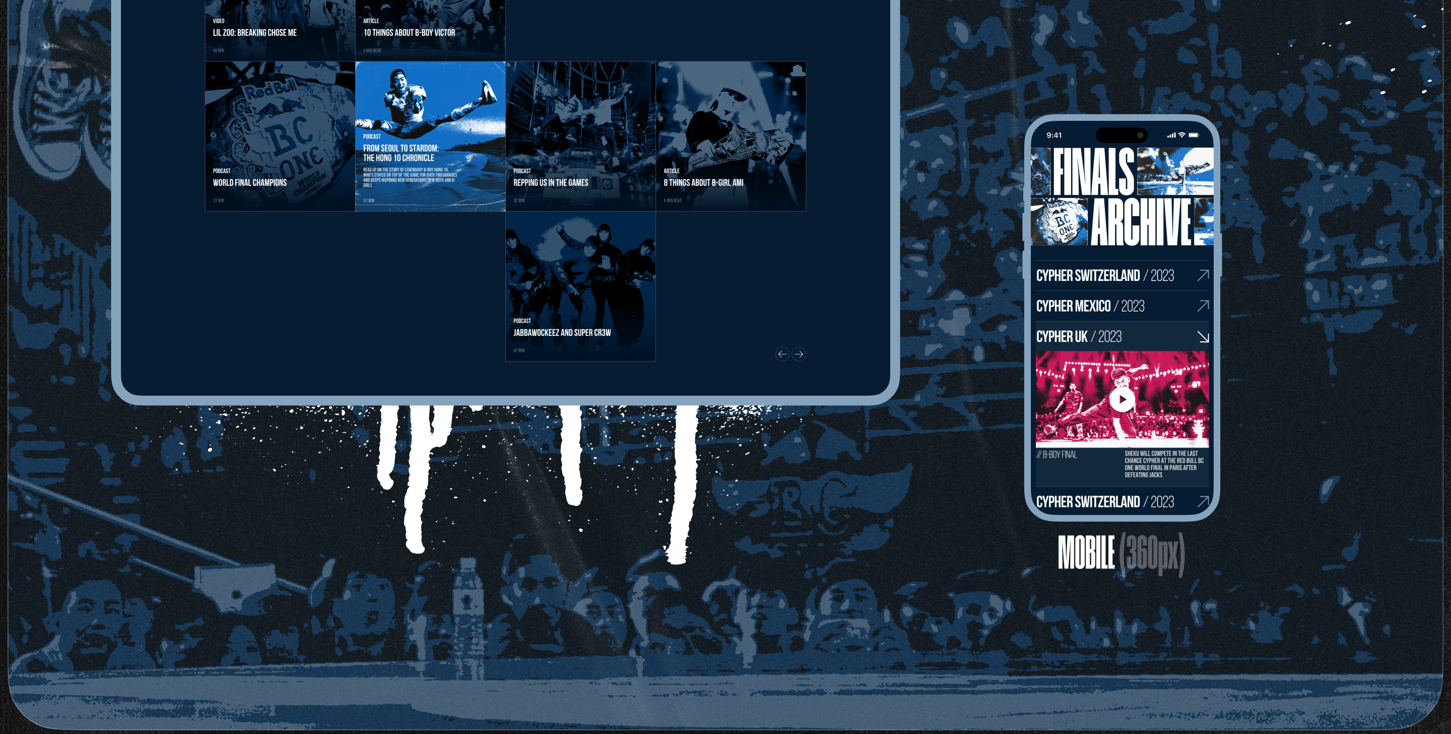 Red Bull BC One | Website Redesign — Изображение №15 — Интерфейсы, Брендинг на Dprofile
