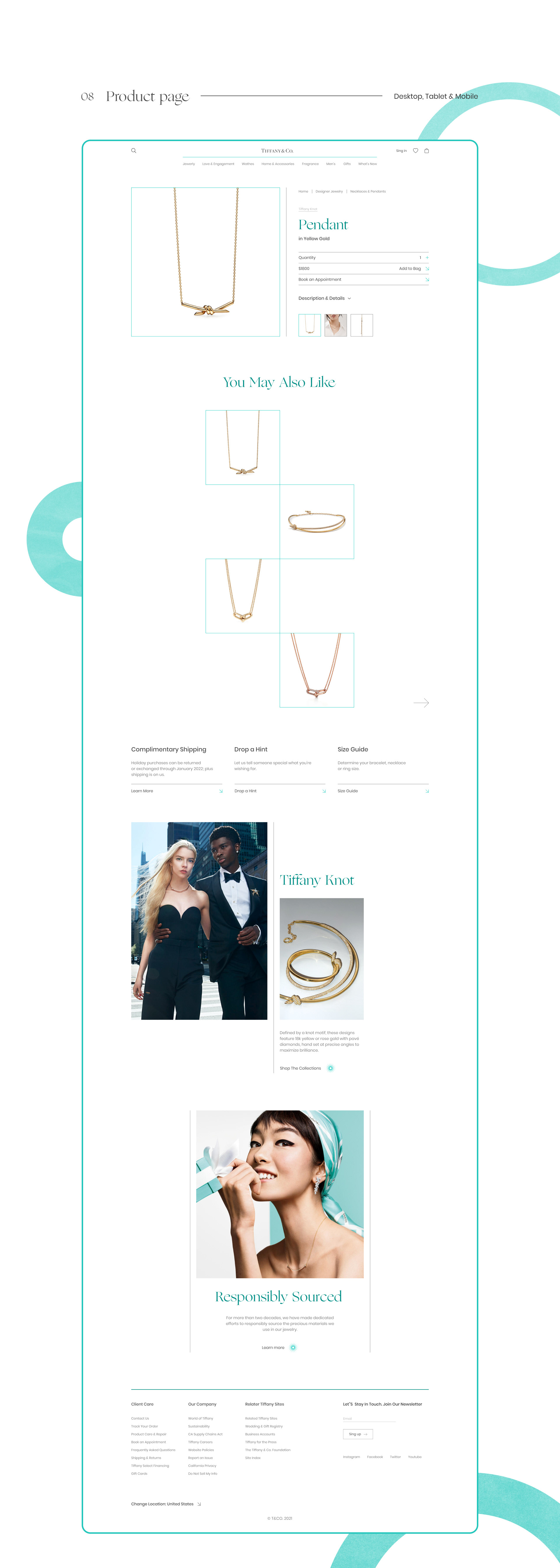 Tiffany&Co — Redesign Website — Изображение №13 — Интерфейсы на Dprofile