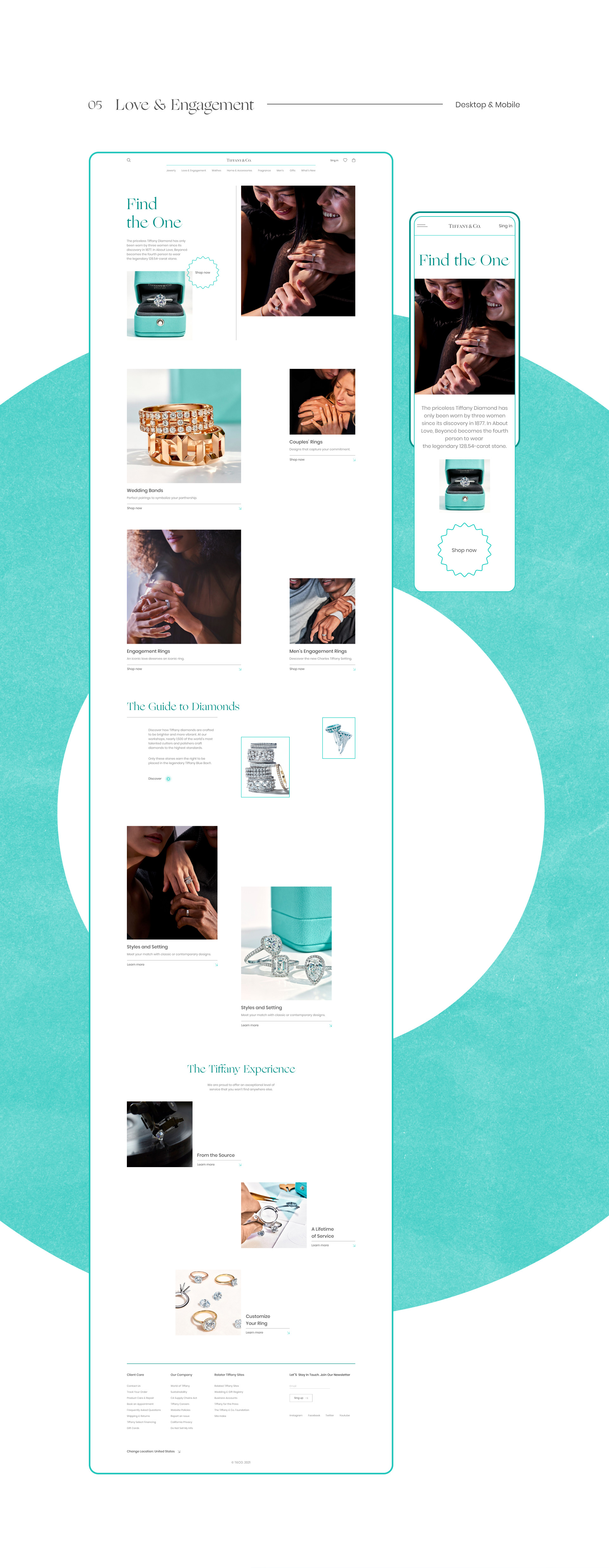 Tiffany&Co — Redesign Website — Изображение №8 — Интерфейсы на Dprofile