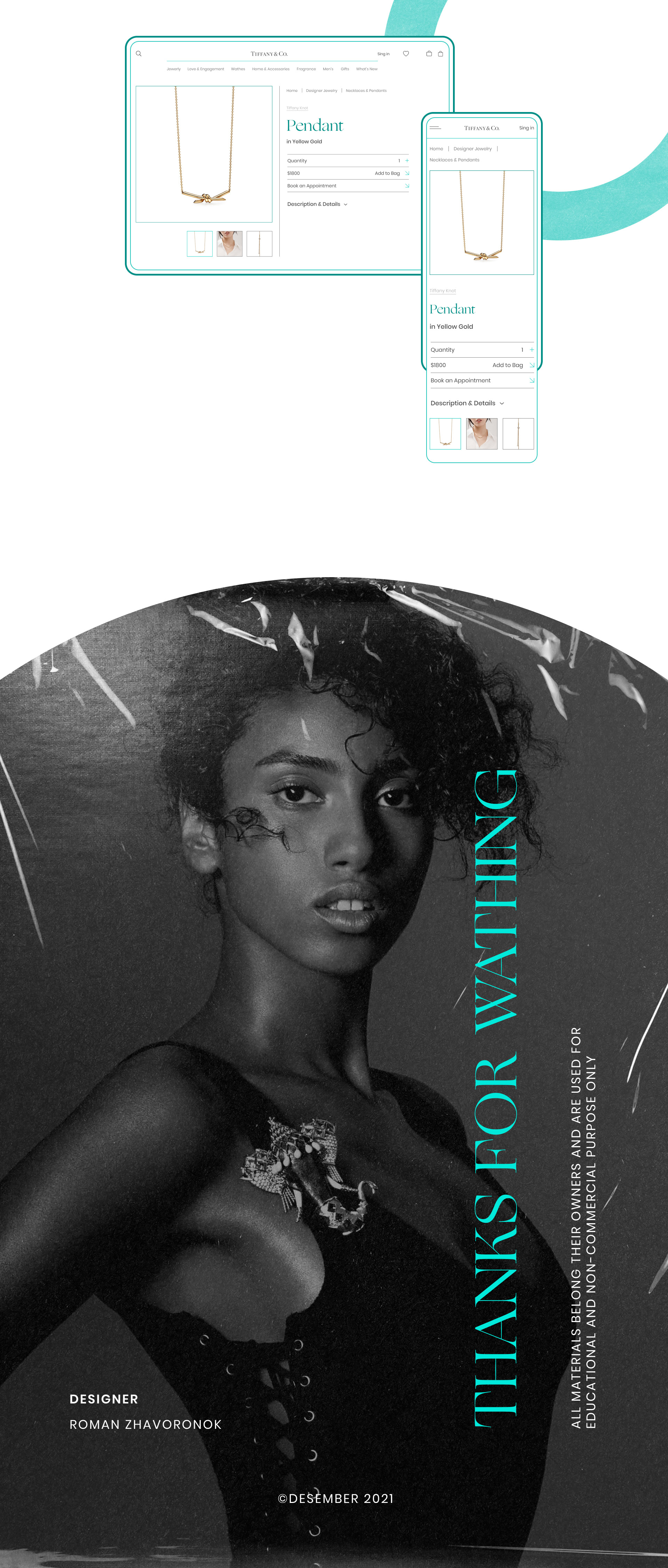Tiffany&Co — Redesign Website — Изображение №14 — Интерфейсы на Dprofile