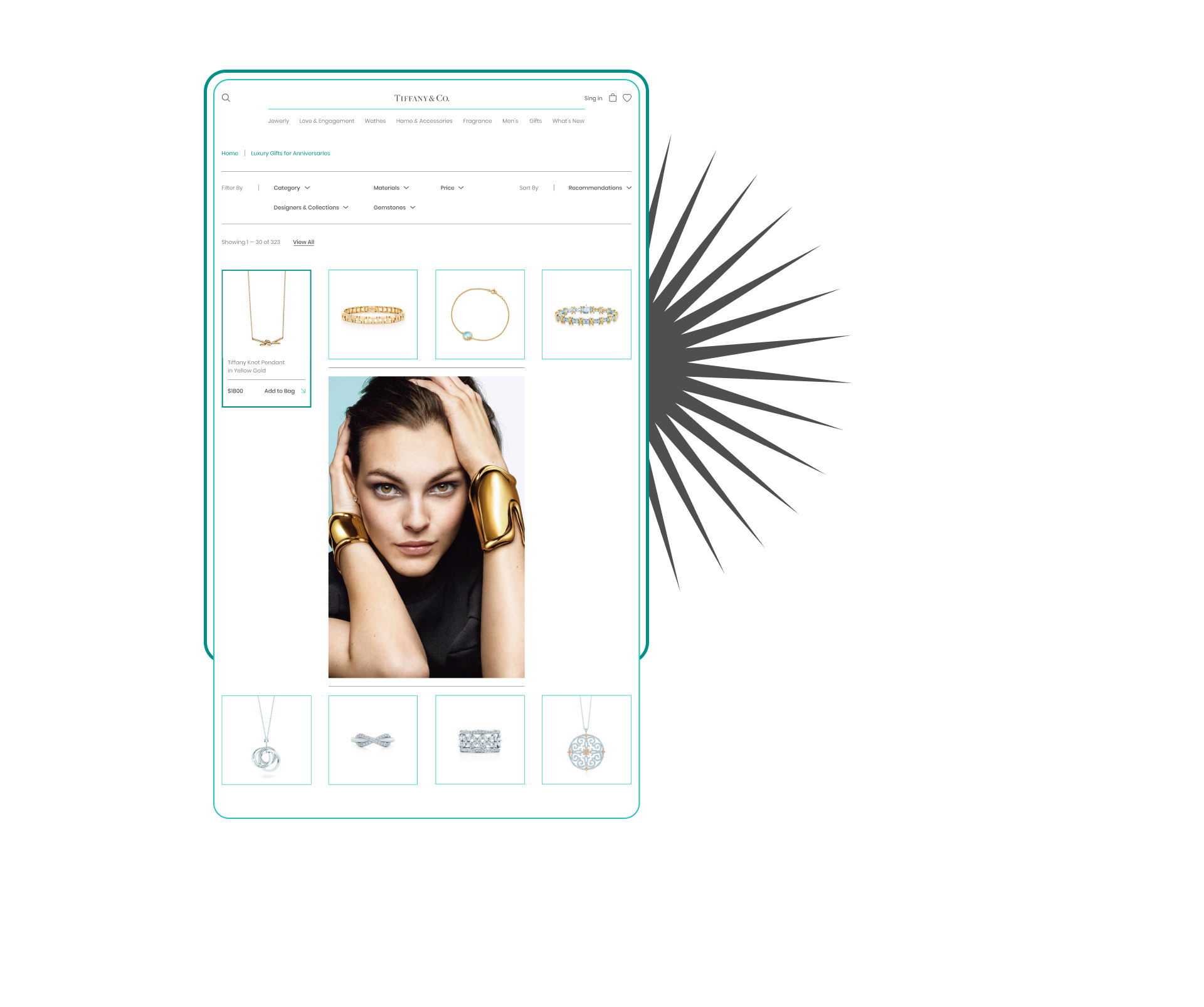 Tiffany&Co — Redesign Website — Изображение №11 — Интерфейсы на Dprofile