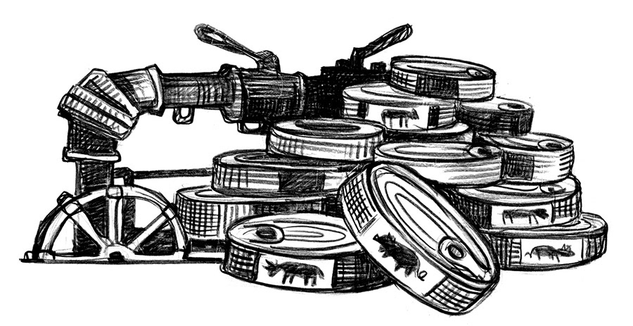 Illustrations for the book "Factory". — Изображение №11 — Иллюстрация, Графика на Dprofile