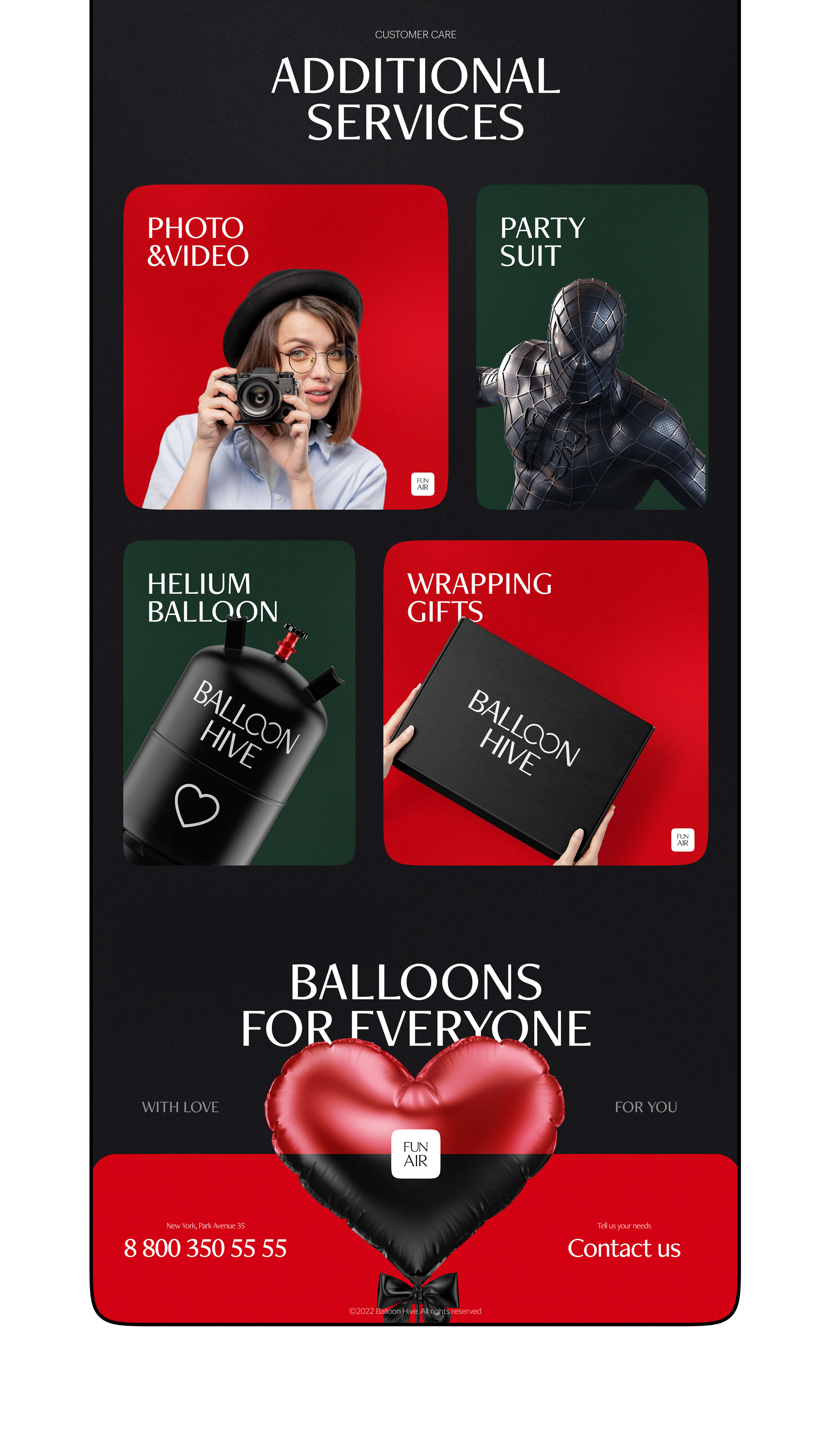 Balloons Hive — Изображение №9 — Интерфейсы, Анимация на Dprofile