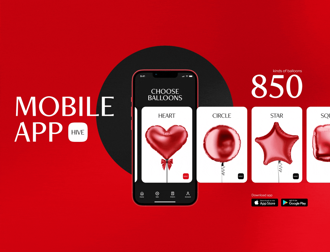 Balloons Hive — Изображение №11 — Интерфейсы, Анимация на Dprofile