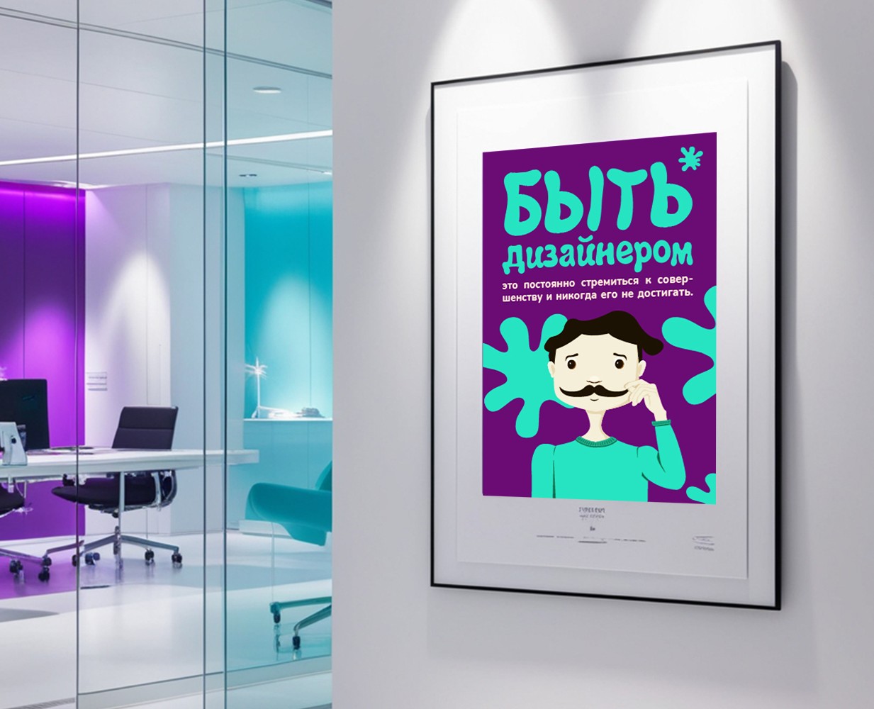 "Быть дизайнером - это..." — Иллюстрация, Графика на Dprofile