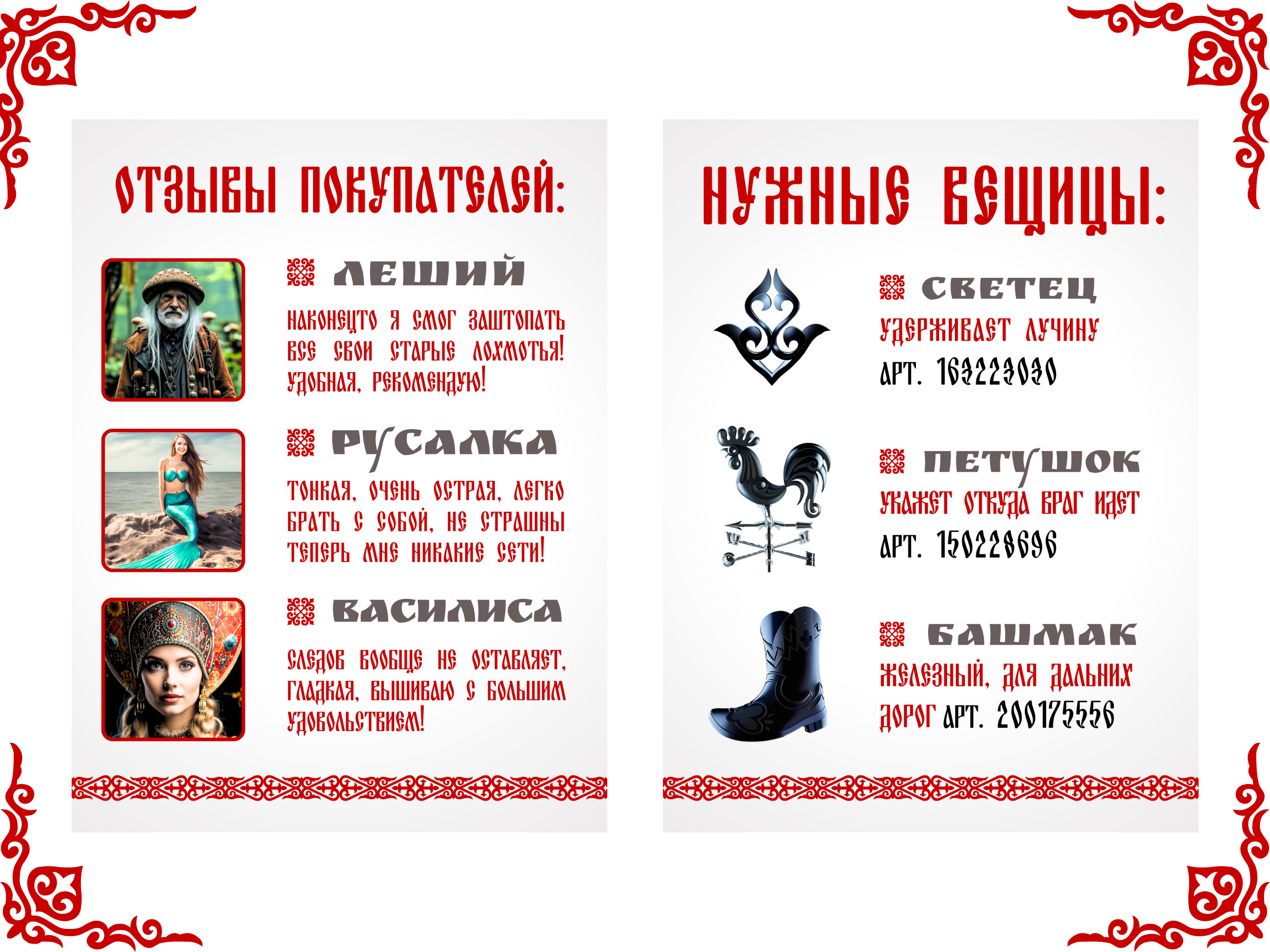 Дизайн карточки товара для конкурса "Лукоморье 2024" — Изображение №7 — Графика, Маркетинг на Dprofile