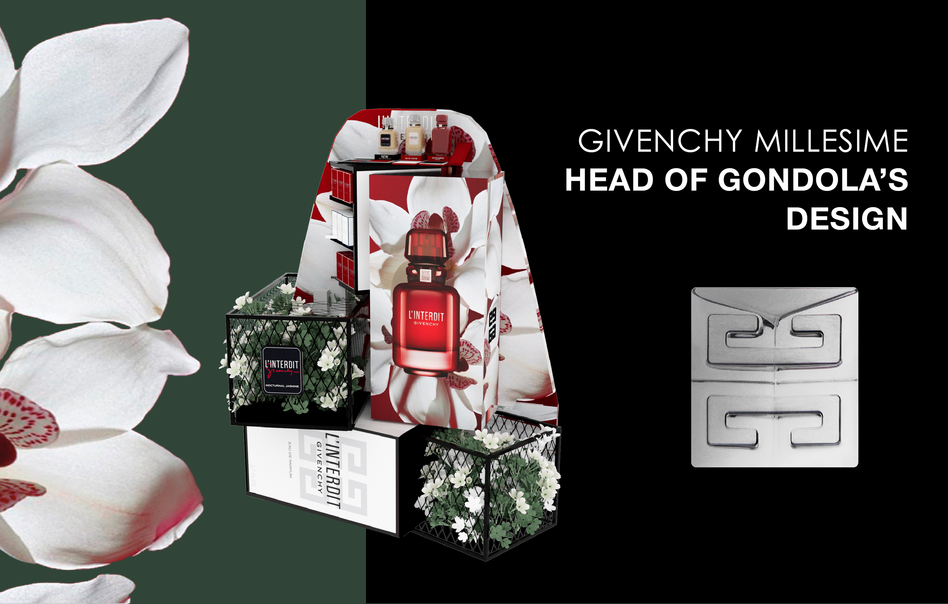GIVENCHY head of gondola's design — Изображение №1 — Маркетинг на Dprofile