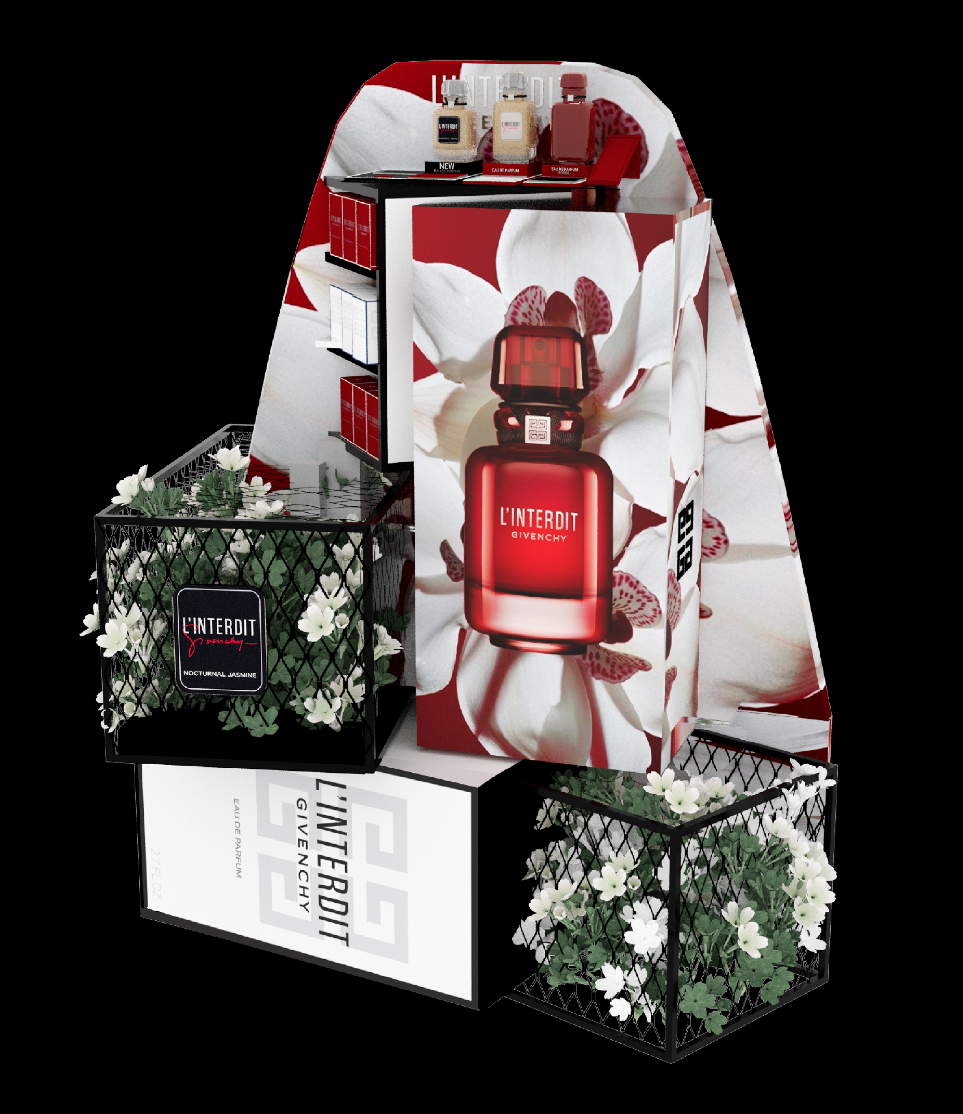 GIVENCHY head of gondola's design — Изображение №4 — Маркетинг на Dprofile