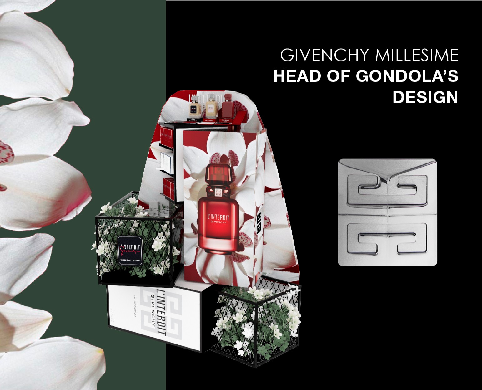 GIVENCHY head of gondola's design на Dprofile