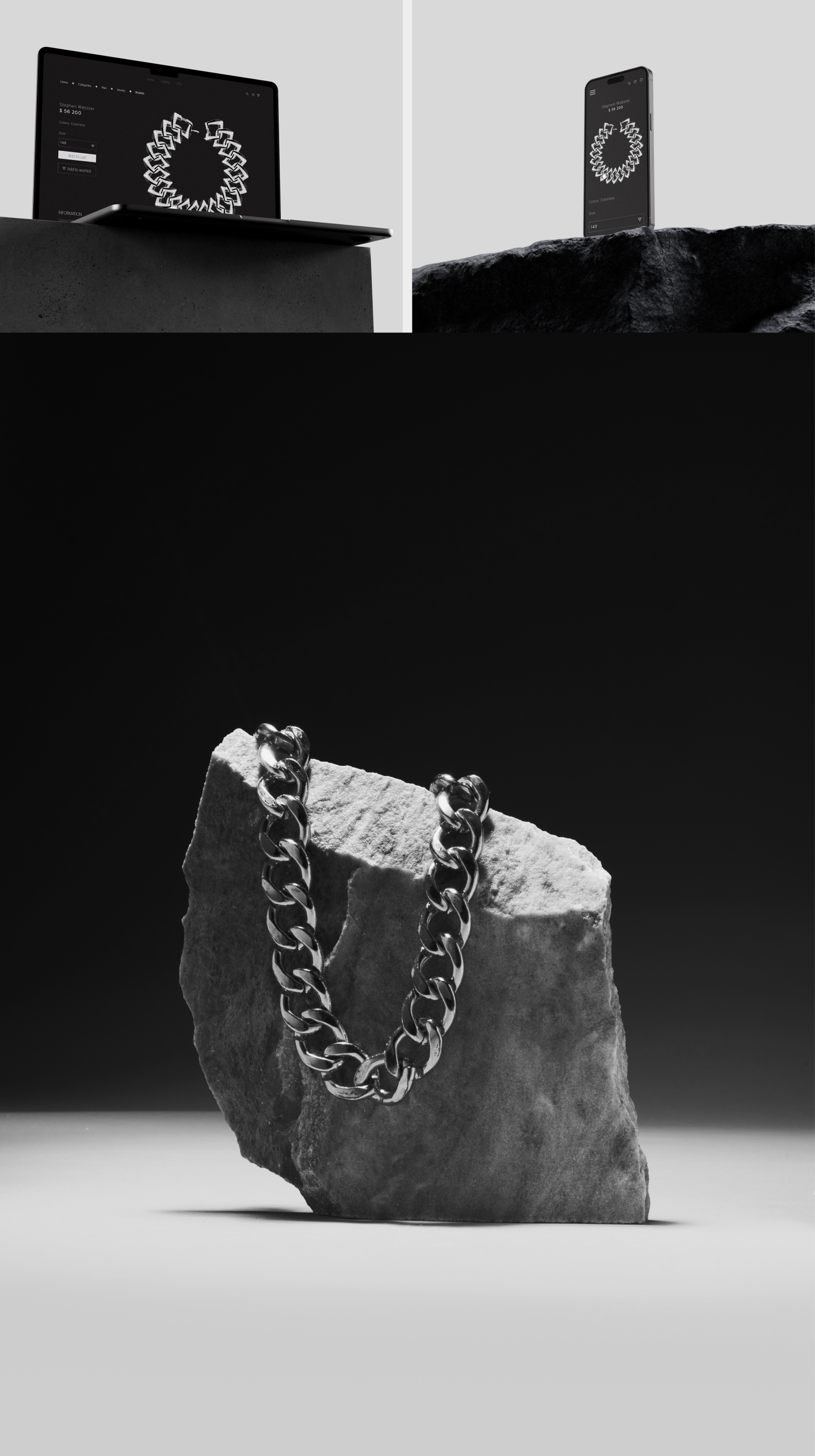 Premium Jewelry / Online Store — Изображение №7 — Интерфейсы на Dprofile