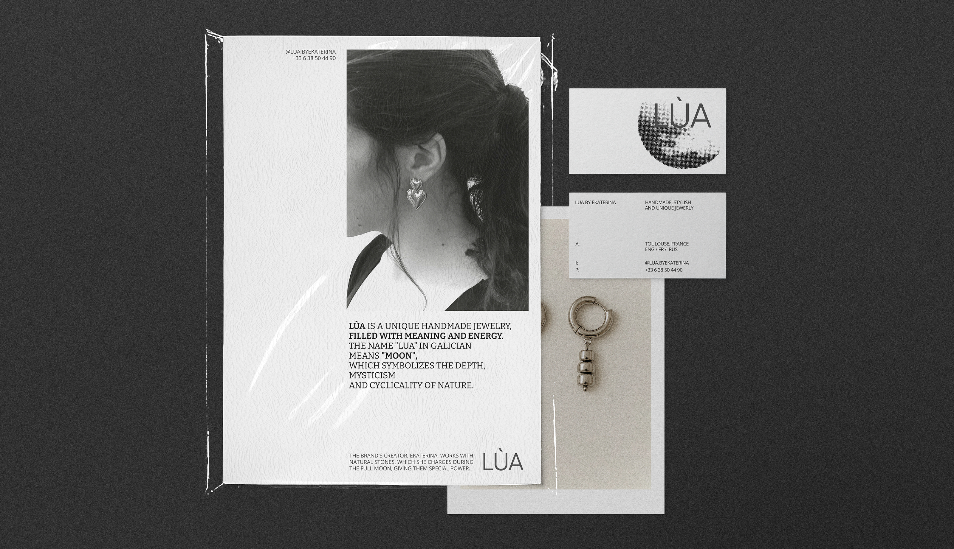JEWELRY BRAND | BRAND IDENTITY | ФИРМЕННЫЙ СТИЛЬ — Изображение №3 — Брендинг, Графика на Dprofile