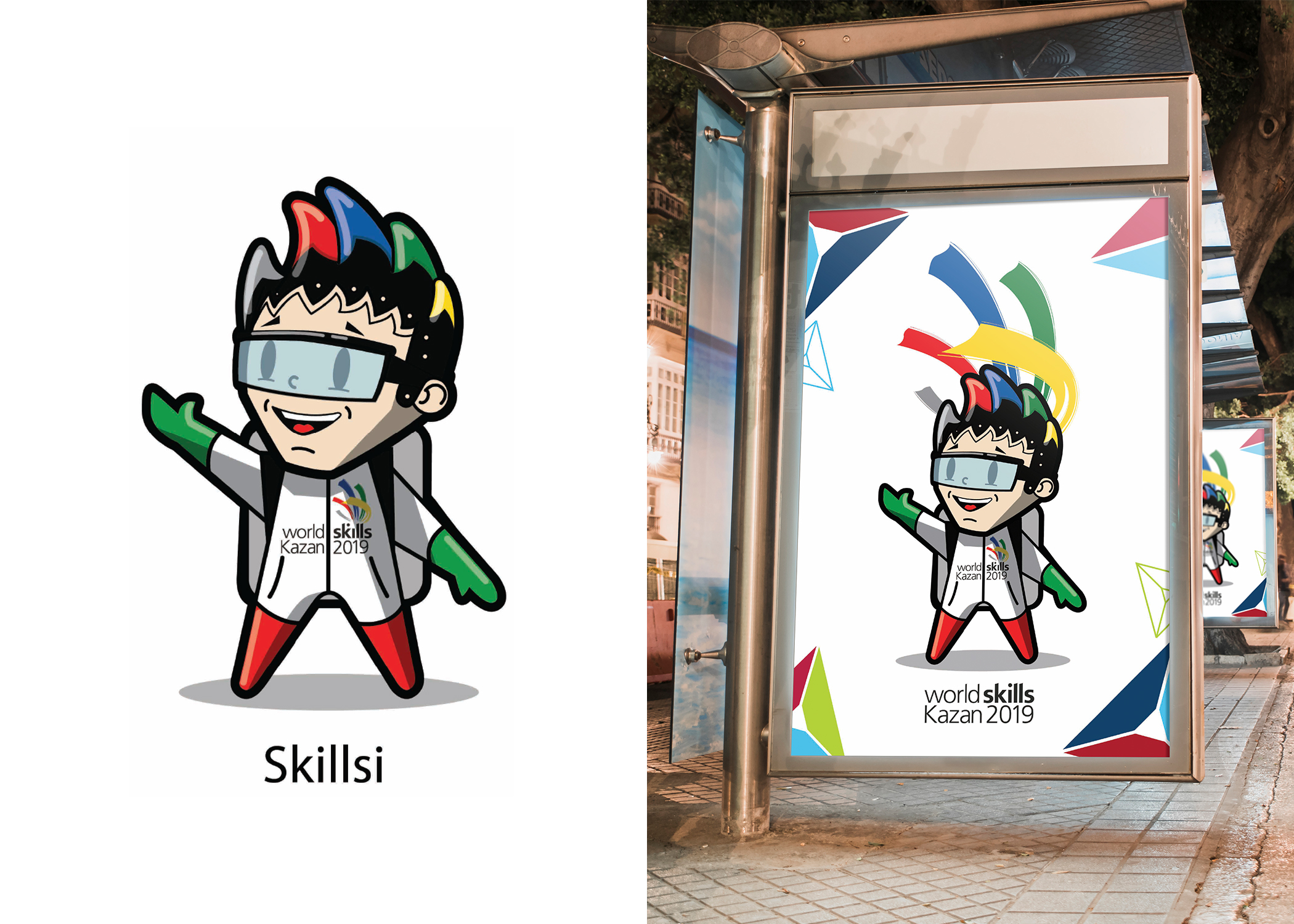 талисман WorldSkills Kazan 2019 — Изображение №1 — Иллюстрация на Dprofile