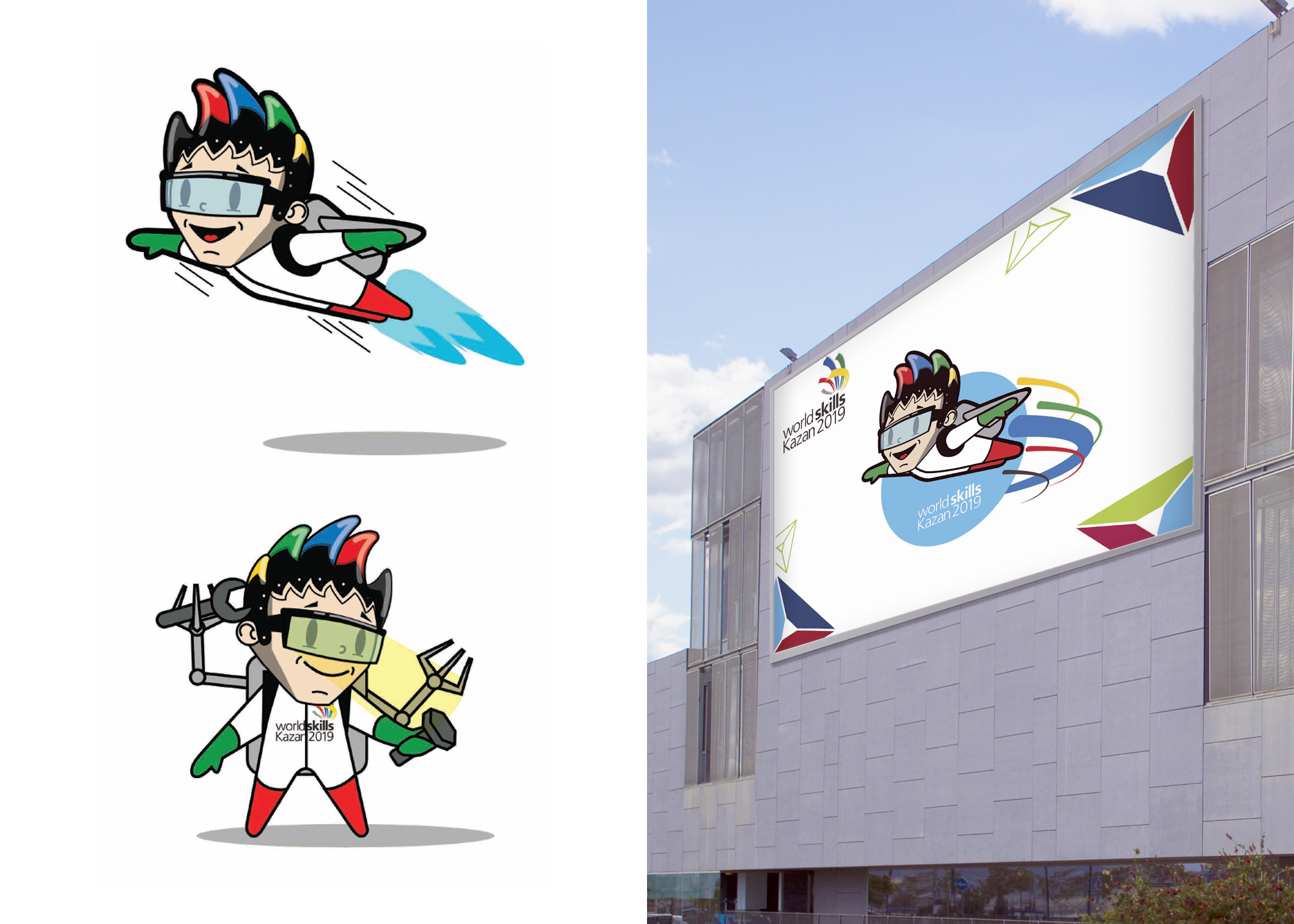 талисман WorldSkills Kazan 2019 — Изображение №2 — Иллюстрация на Dprofile