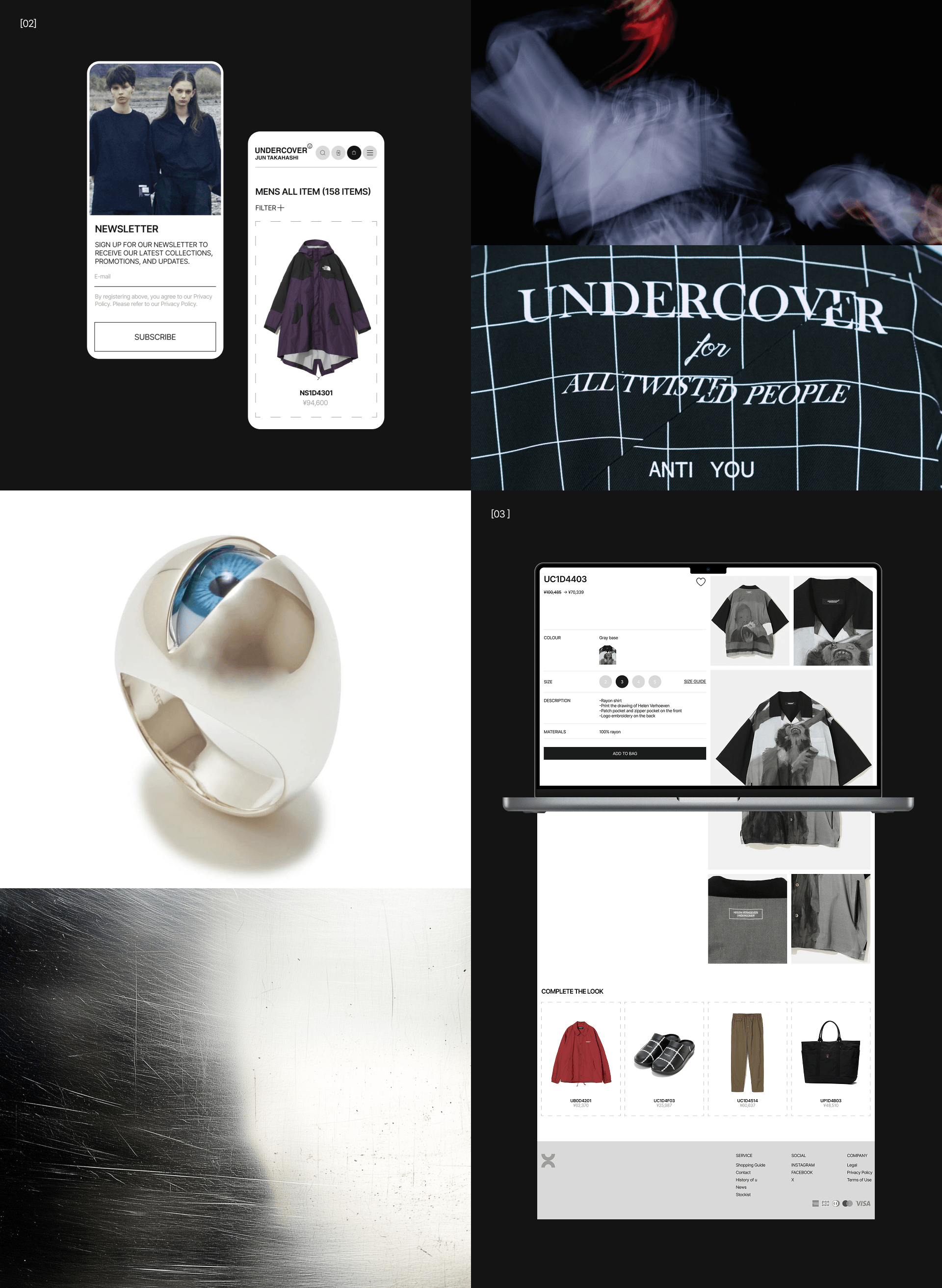 Undercover | E-commerce — Изображение №4 — Интерфейсы, Брендинг на Dprofile