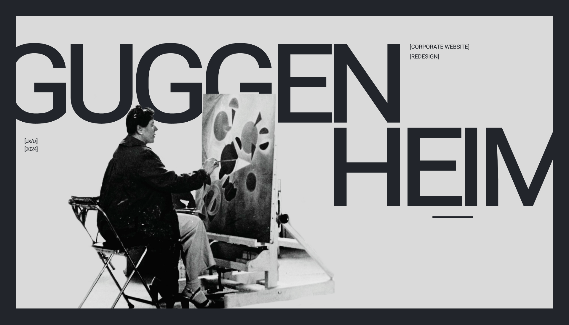 Guggenheim Museum | Corporate website redesign — Изображение №1 — Интерфейсы, Брендинг на Dprofile