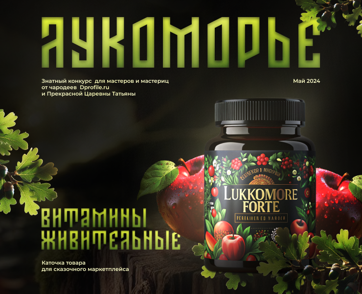 Конкурс "Лукоморье" — Графика, Маркетинг на Dprofile