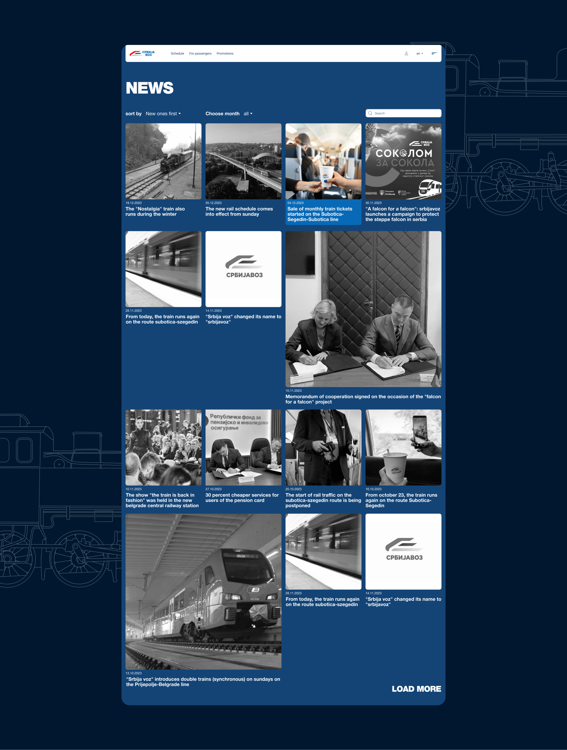 Serbia Voz | corporative website — Изображение №12 — Интерфейсы, Графика на Dprofile