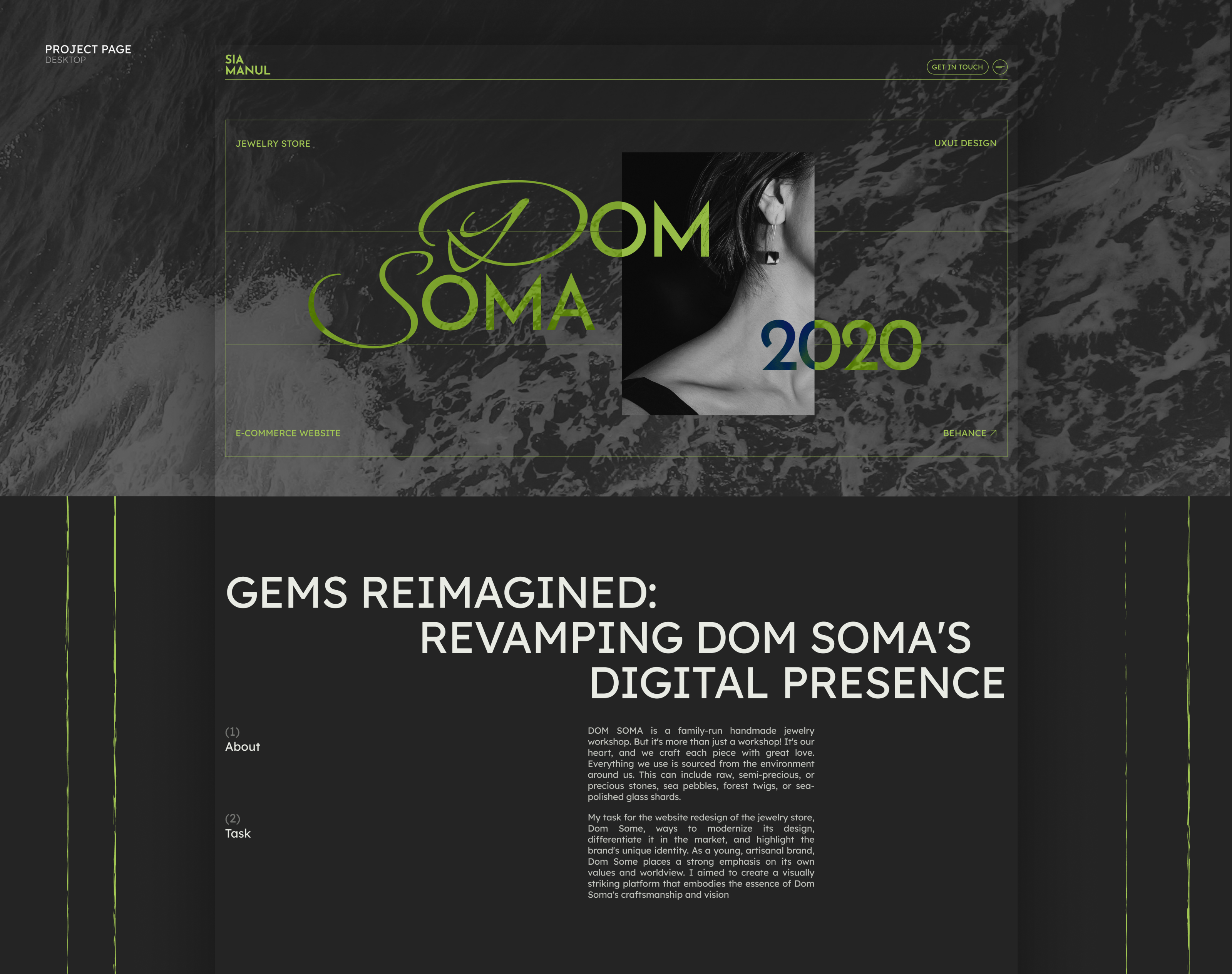 Portfolio for UX\UI designer | SiaManul — Изображение №10 — Интерфейсы, Анимация на Dprofile