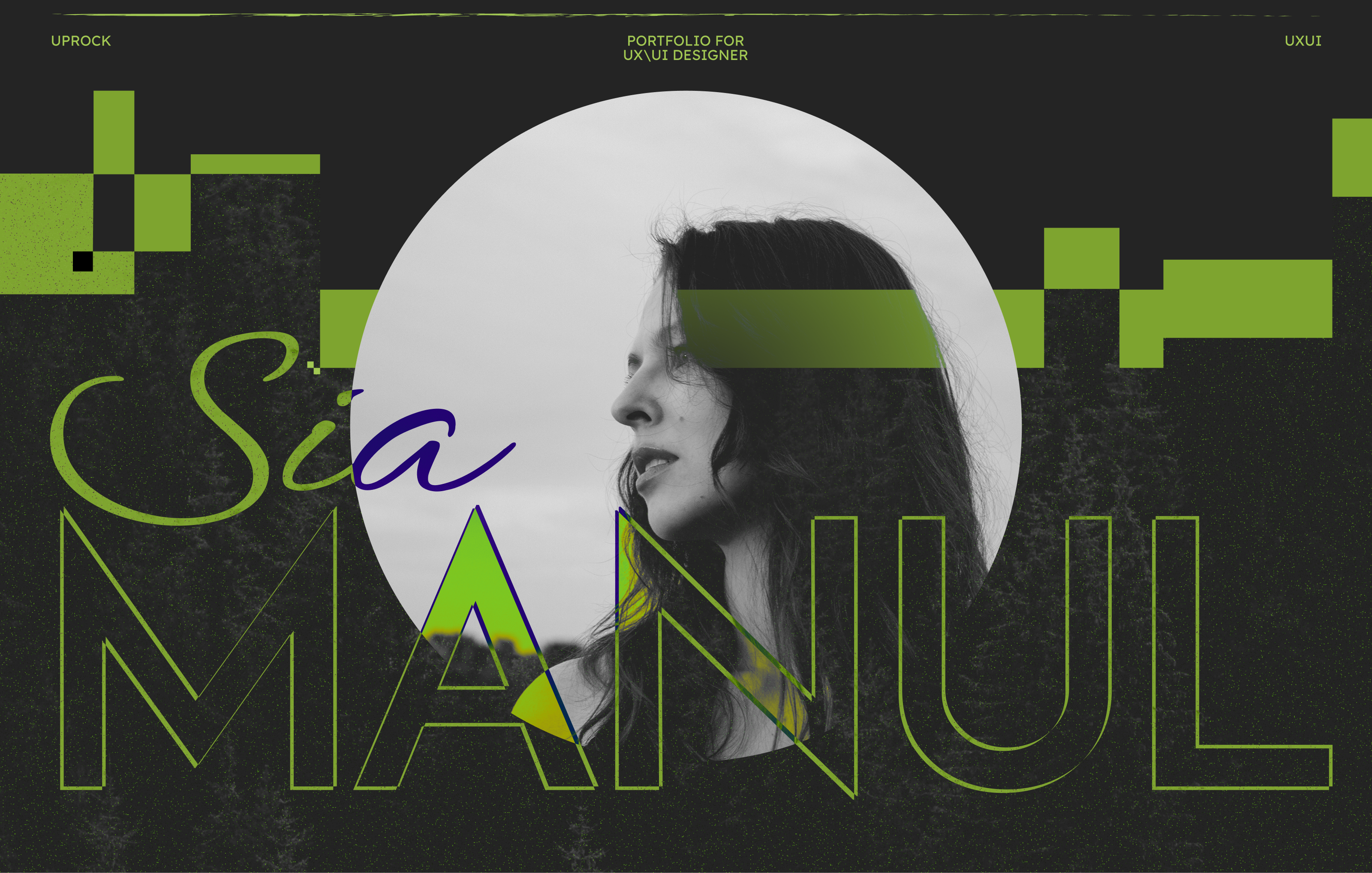 Portfolio for UX\UI designer | SiaManul — Изображение №1 — Интерфейсы, Анимация на Dprofile