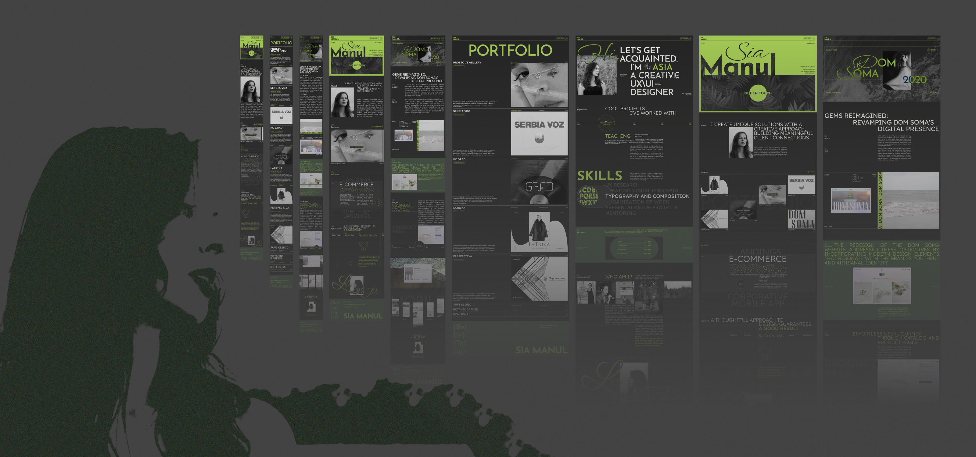 Portfolio for UX\UI designer | SiaManul — Изображение №18 — Интерфейсы, Анимация на Dprofile