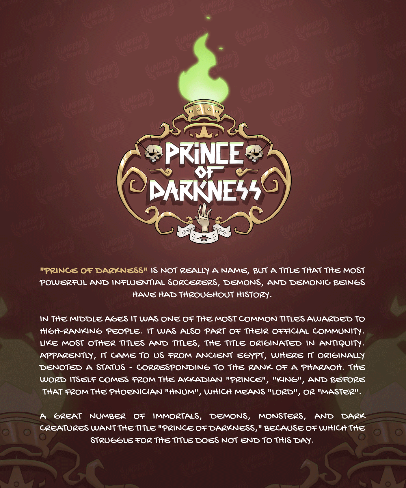 Prince of Darkness — Изображение №1 — Иллюстрация на Dprofile