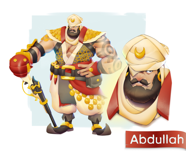 Abdullah (Character design) — Иллюстрация, Графика на Dprofile