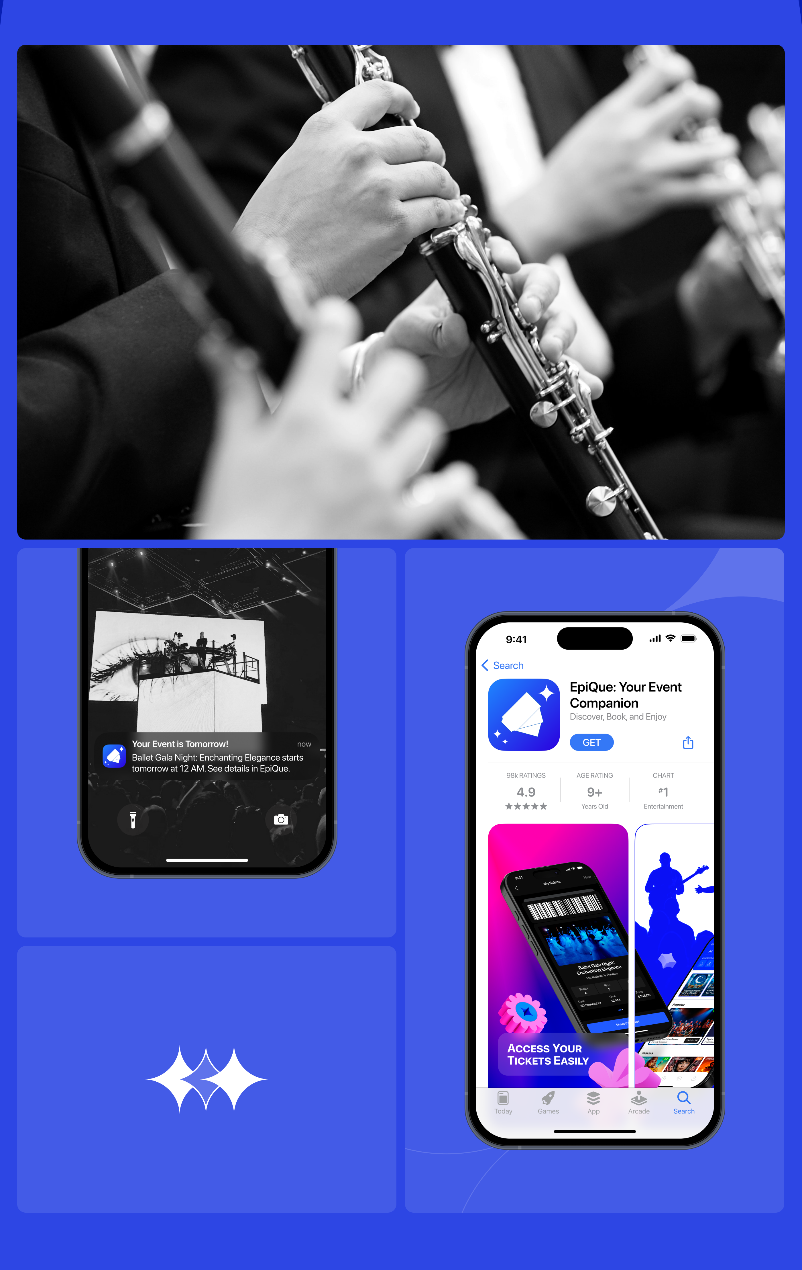 EpiQue - Event App — Изображение №9 — Интерфейсы, Брендинг на Dprofile