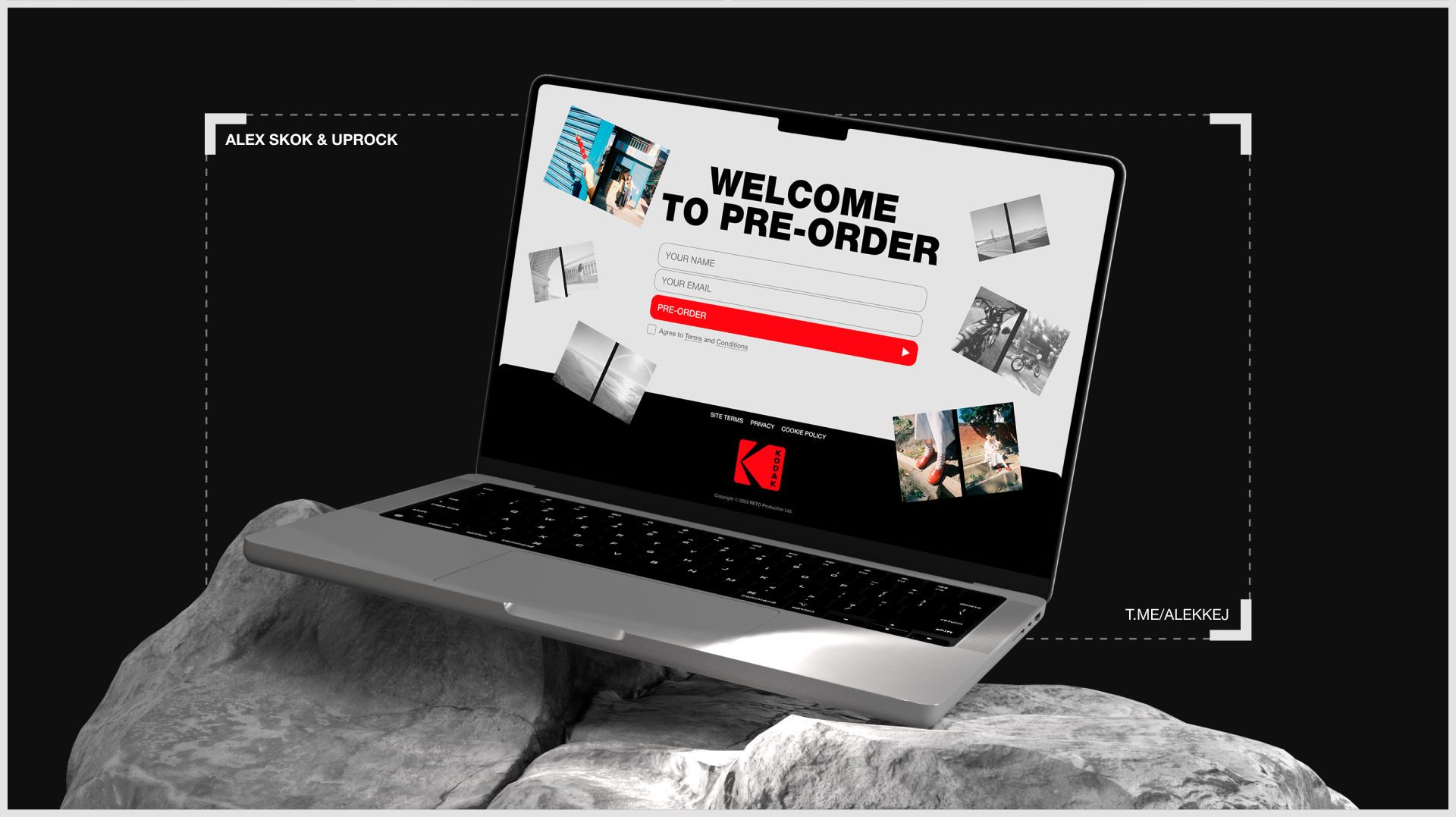 KODAK EKTAR H35N - Landing Page — Изображение №6 — Интерфейсы, Брендинг на Dprofile
