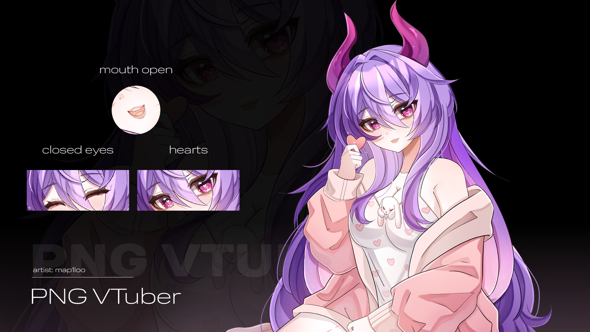 PNG VTUBER | Illustration — Изображение №2 — Иллюстрация, Графика на Dprofile