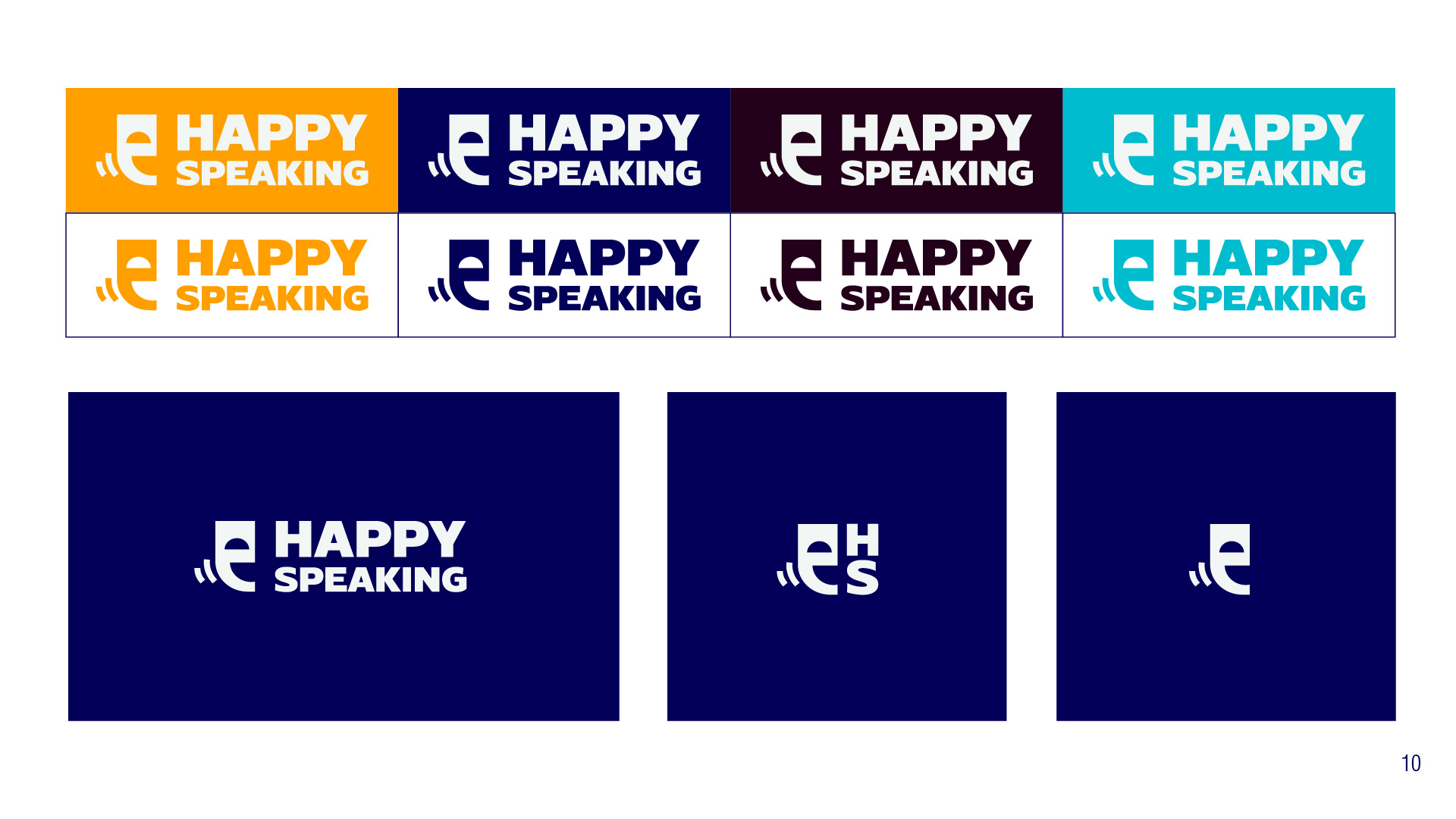 Брендбук - Happy Speaking — Изображение №10 — Интерфейсы, Брендинг на Dprofile