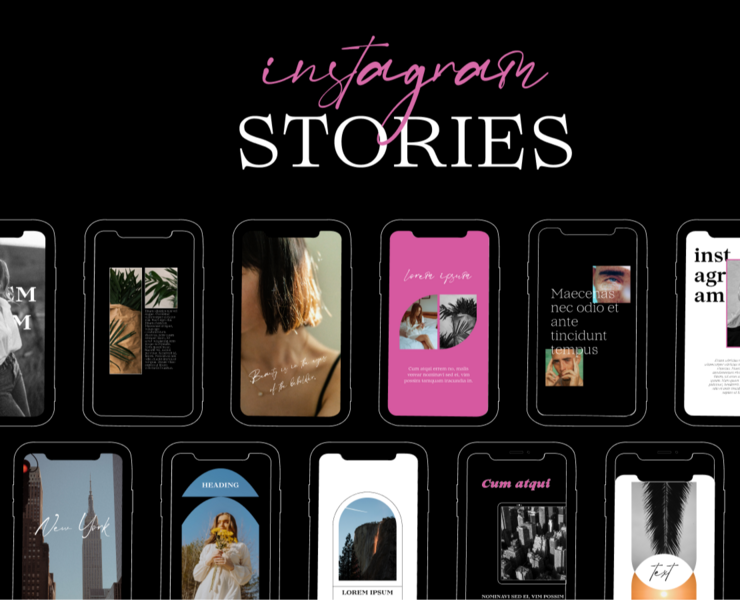 Instagram stories templates — Маркетинг на Dprofile