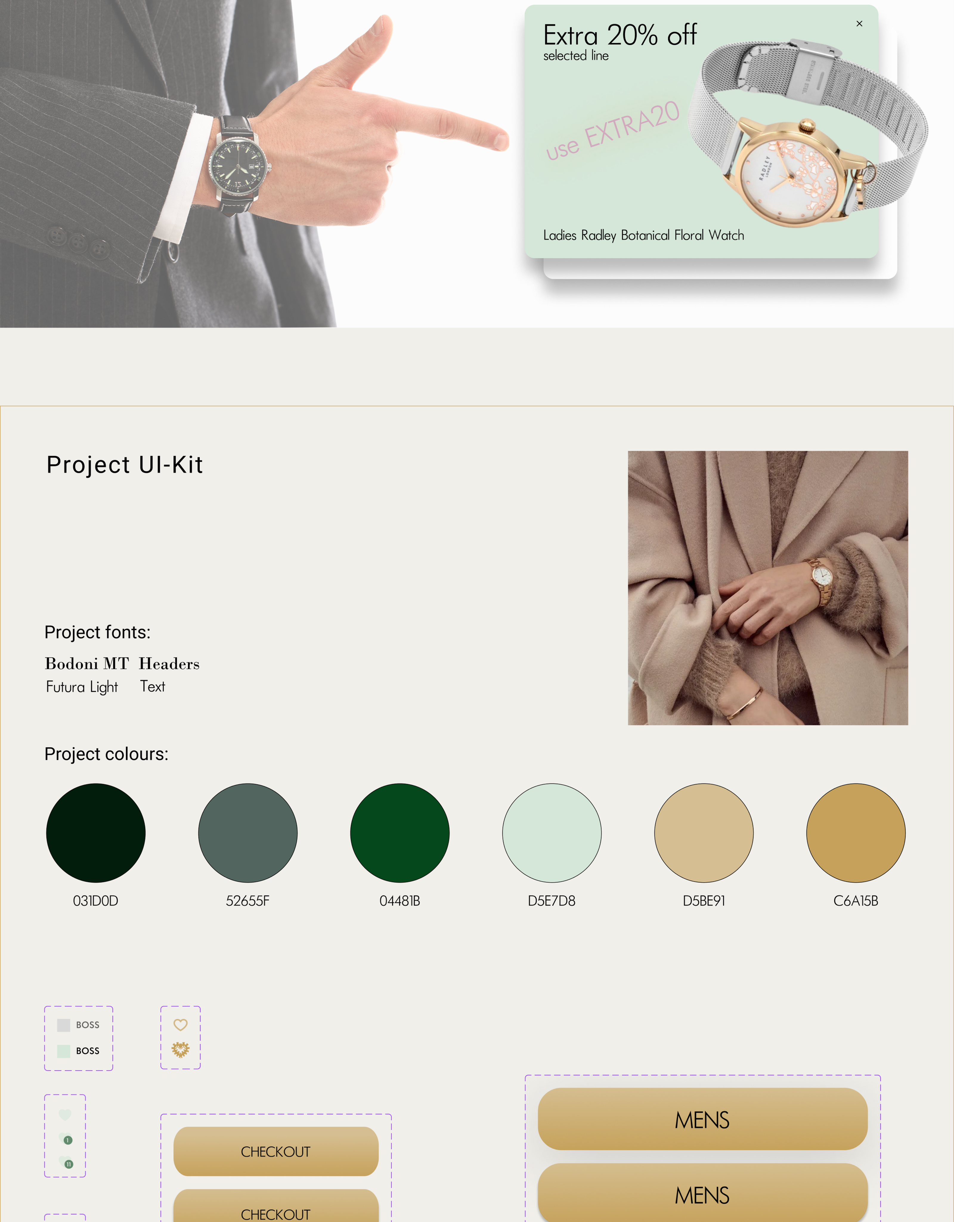TIME/watch store concept — Изображение №6 — Интерфейсы, Брендинг на Dprofile