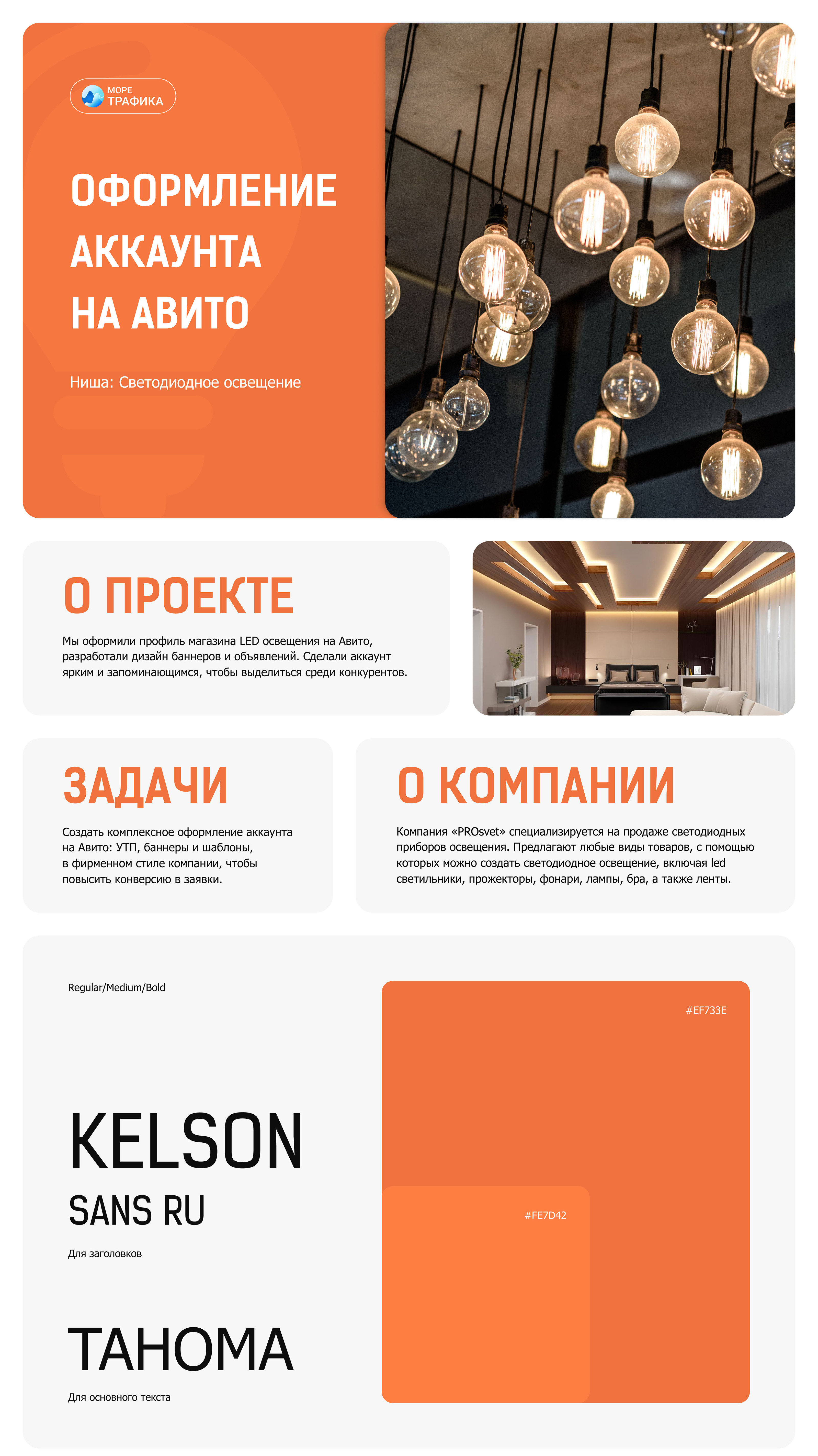 Оформление аккаунта на Авито — Изображение №1 — Брендинг, Маркетинг на Dprofile