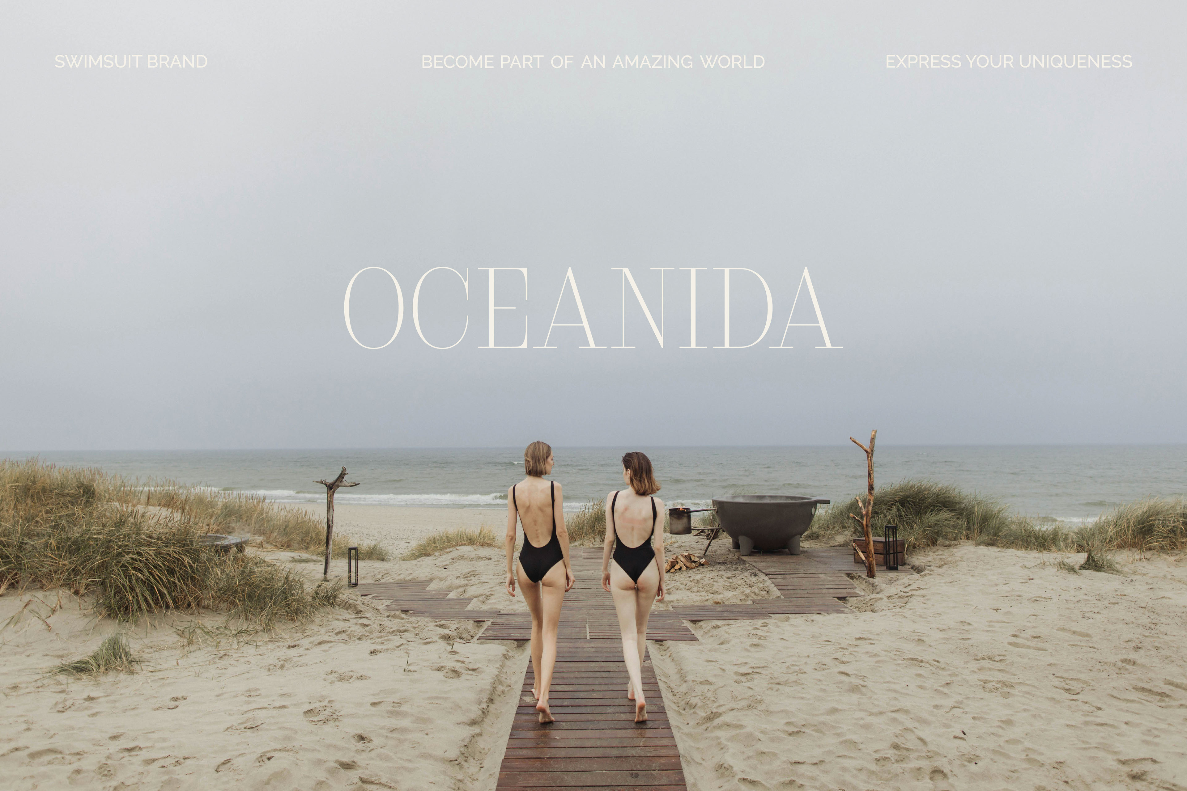 OCEANIDA бренд купальников/фирменный стиль/логотип — Изображение №1 — Брендинг, Графика на Dprofile