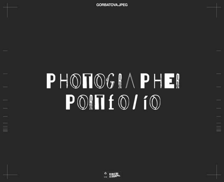 Photographer portfolio website на Dprofile