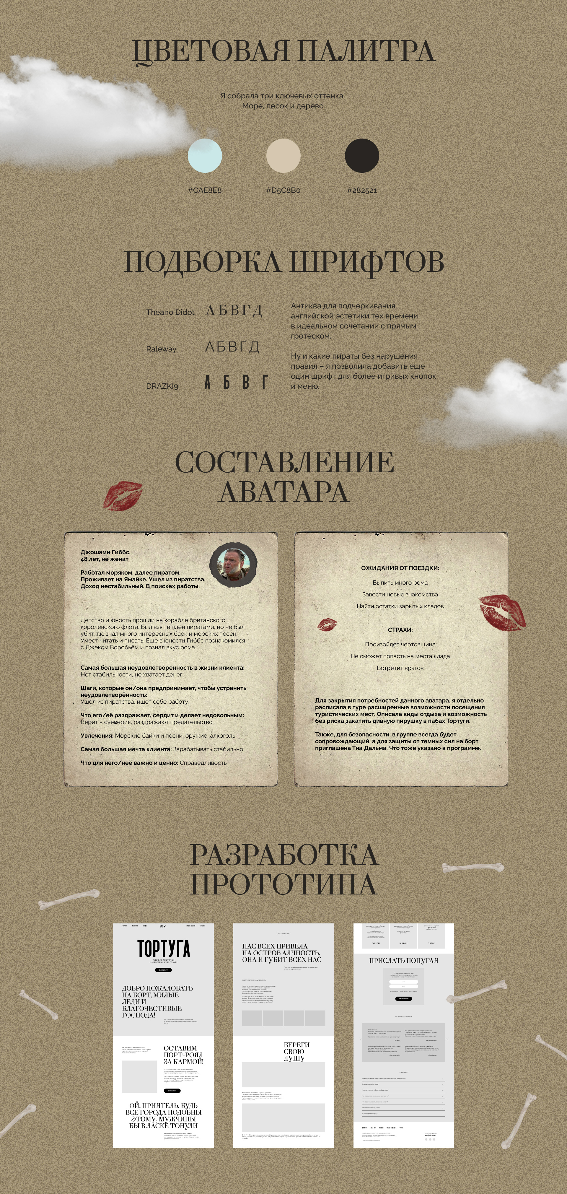 Лонгрид о путешествии на Тортугу. — Изображение №2 — Интерфейсы, Анимация на Dprofile