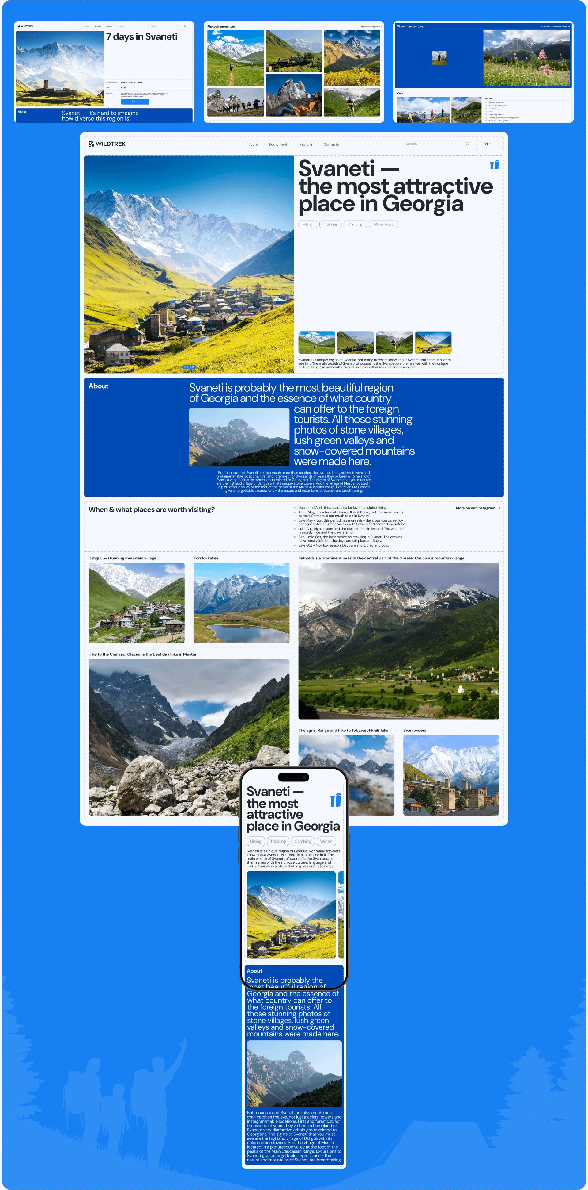 Wildtrek | Корпоративный сайт — Изображение №6 — Интерфейсы, Брендинг на Dprofile