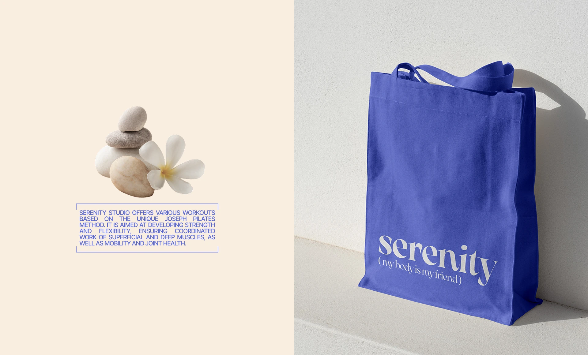 Студия пилатеса Serenity | Корпоративный сайт — Изображение №7 — Интерфейсы, Брендинг на Dprofile