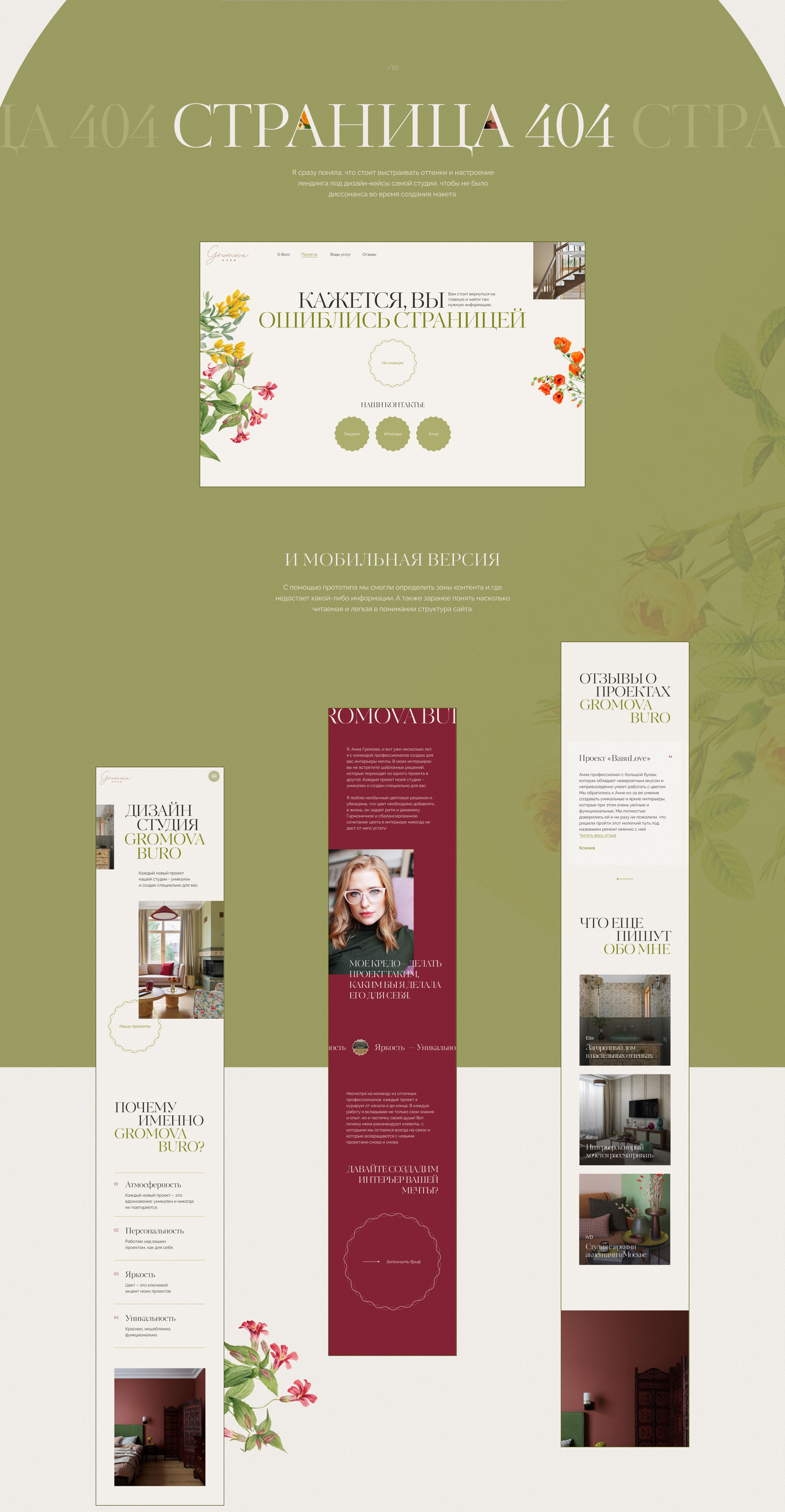Дизайн студия Громова Бюро / Gromova Design Studio — Изображение №12 — Интерфейсы на Dprofile