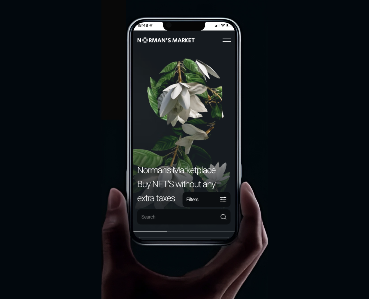 Norman's Market — Интерфейсы, Брендинг на Dprofile
