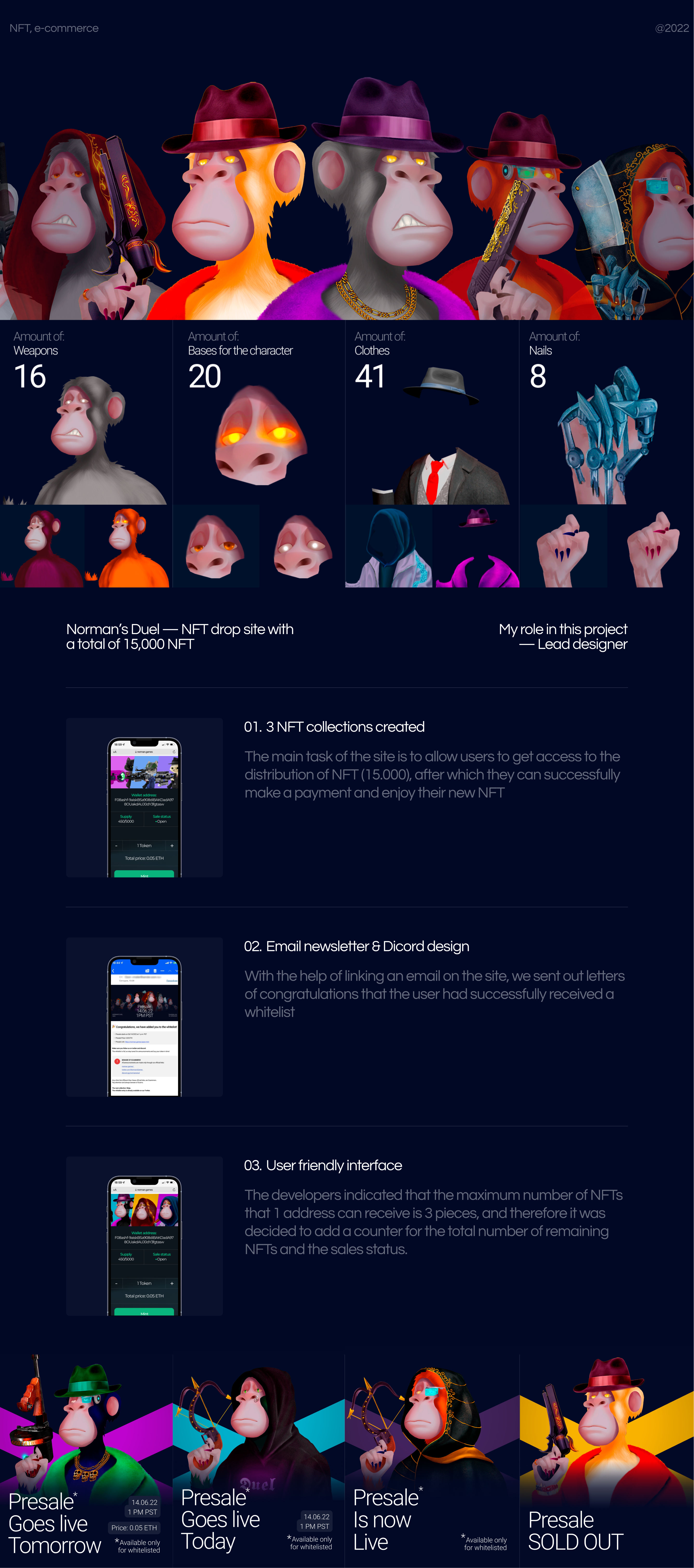 Norman's Duel NFT DROP — Изображение №1 — Интерфейсы, Иллюстрация на Dprofile