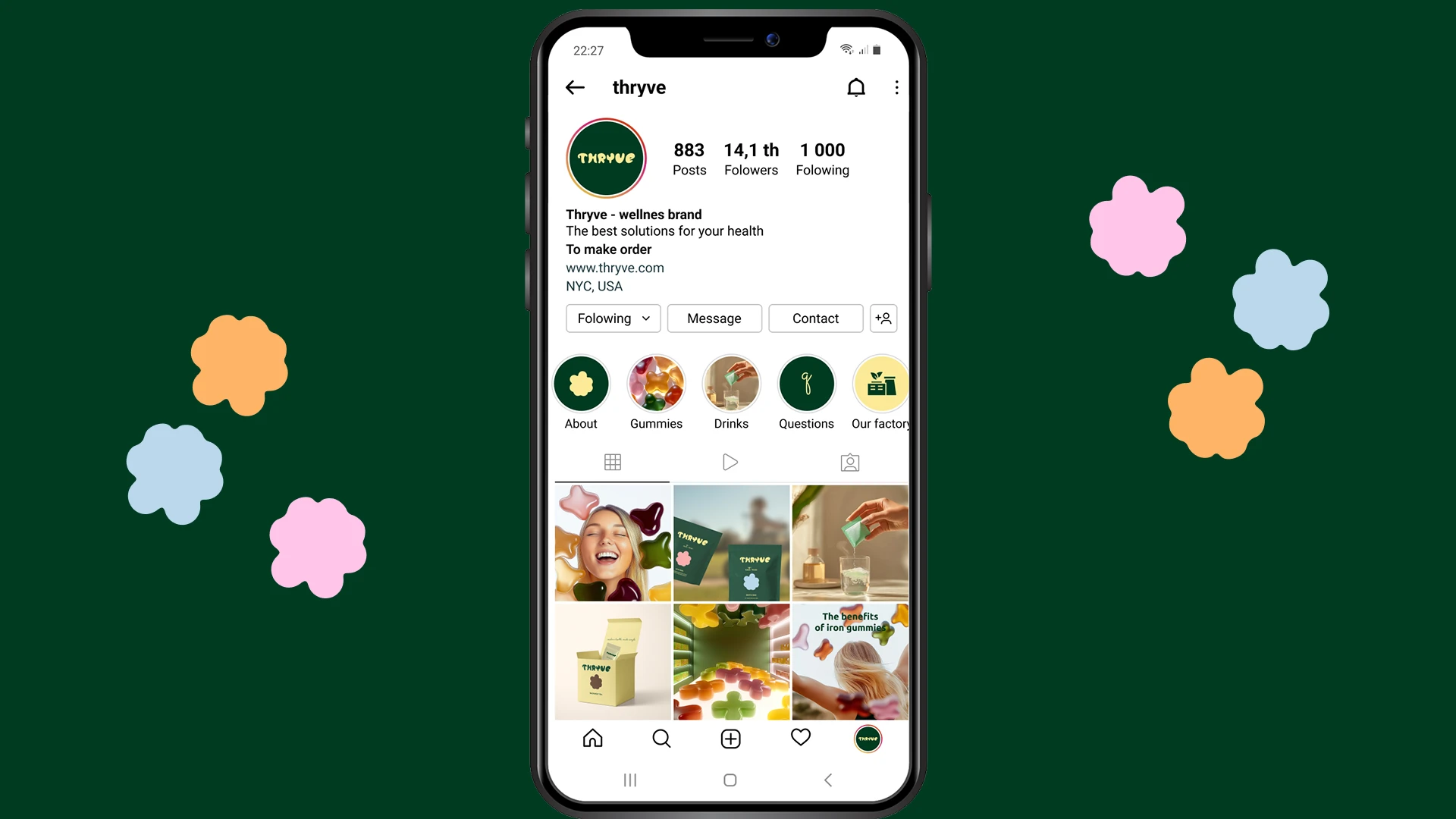 brand identity for wellness-brand — Изображение №8 — Брендинг на Dprofile