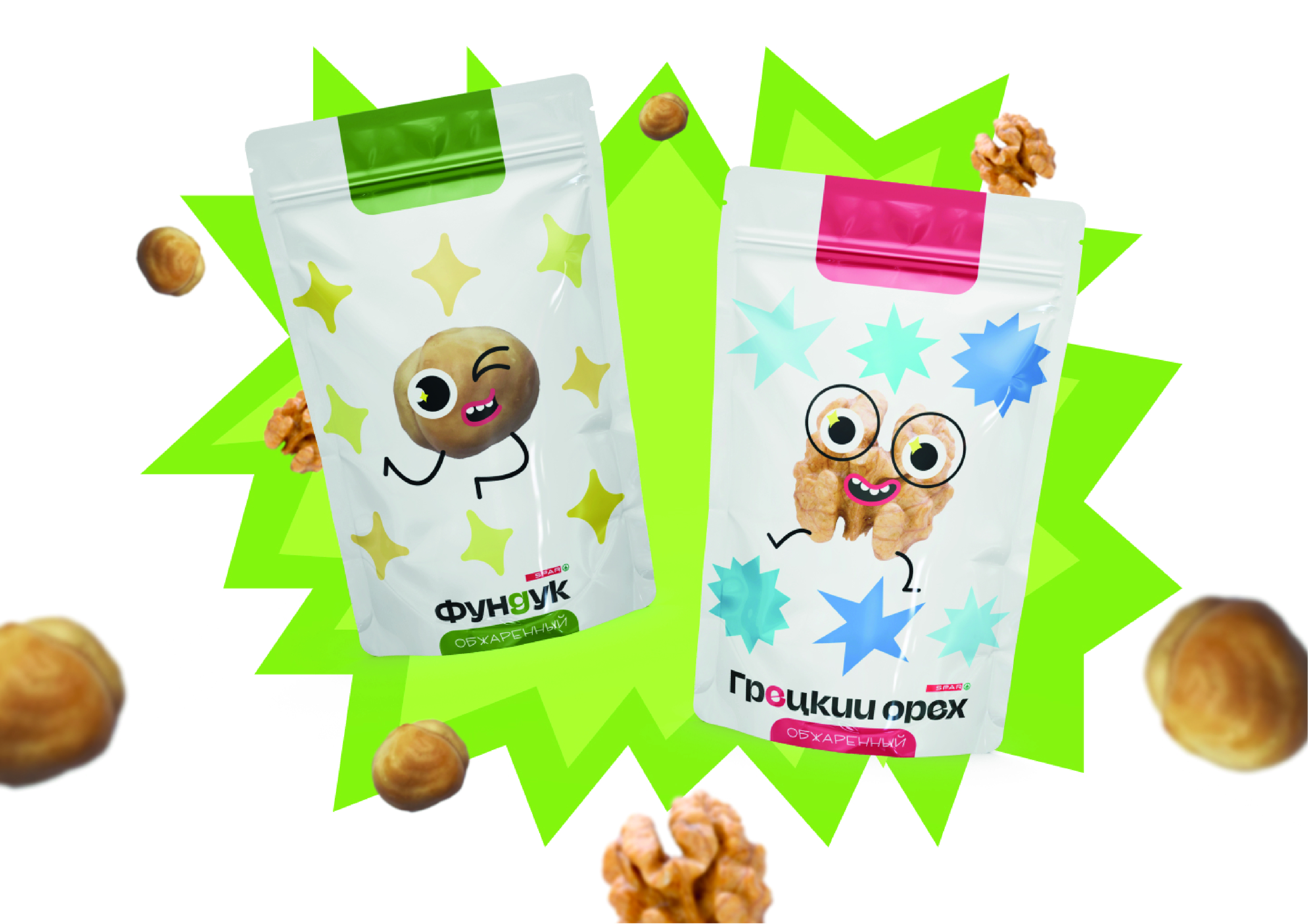 Веселые орехи — Изображение №4 — Брендинг, Иллюстрация на Dprofile