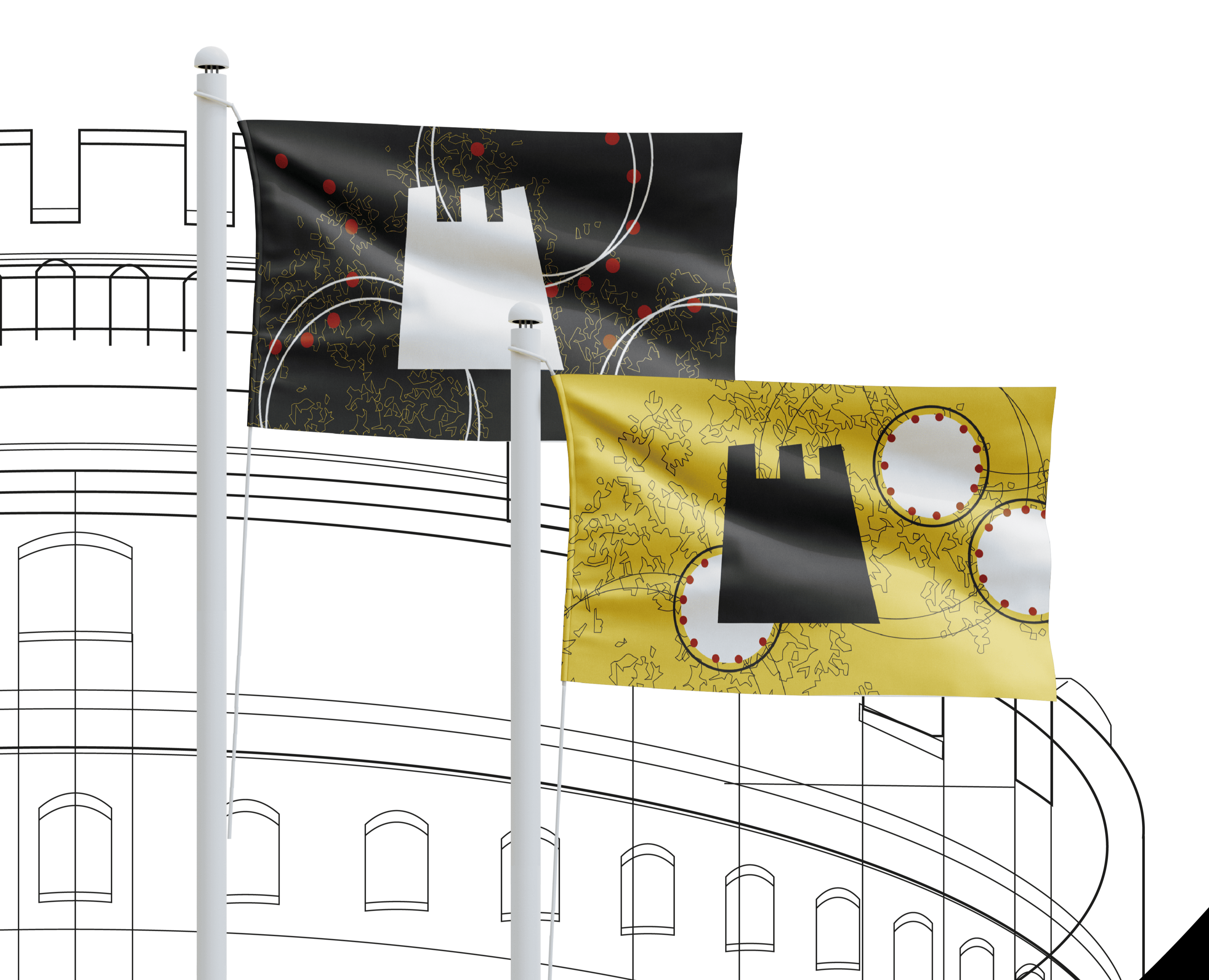 Башня контактов — Брендинг, Графика на Dprofile