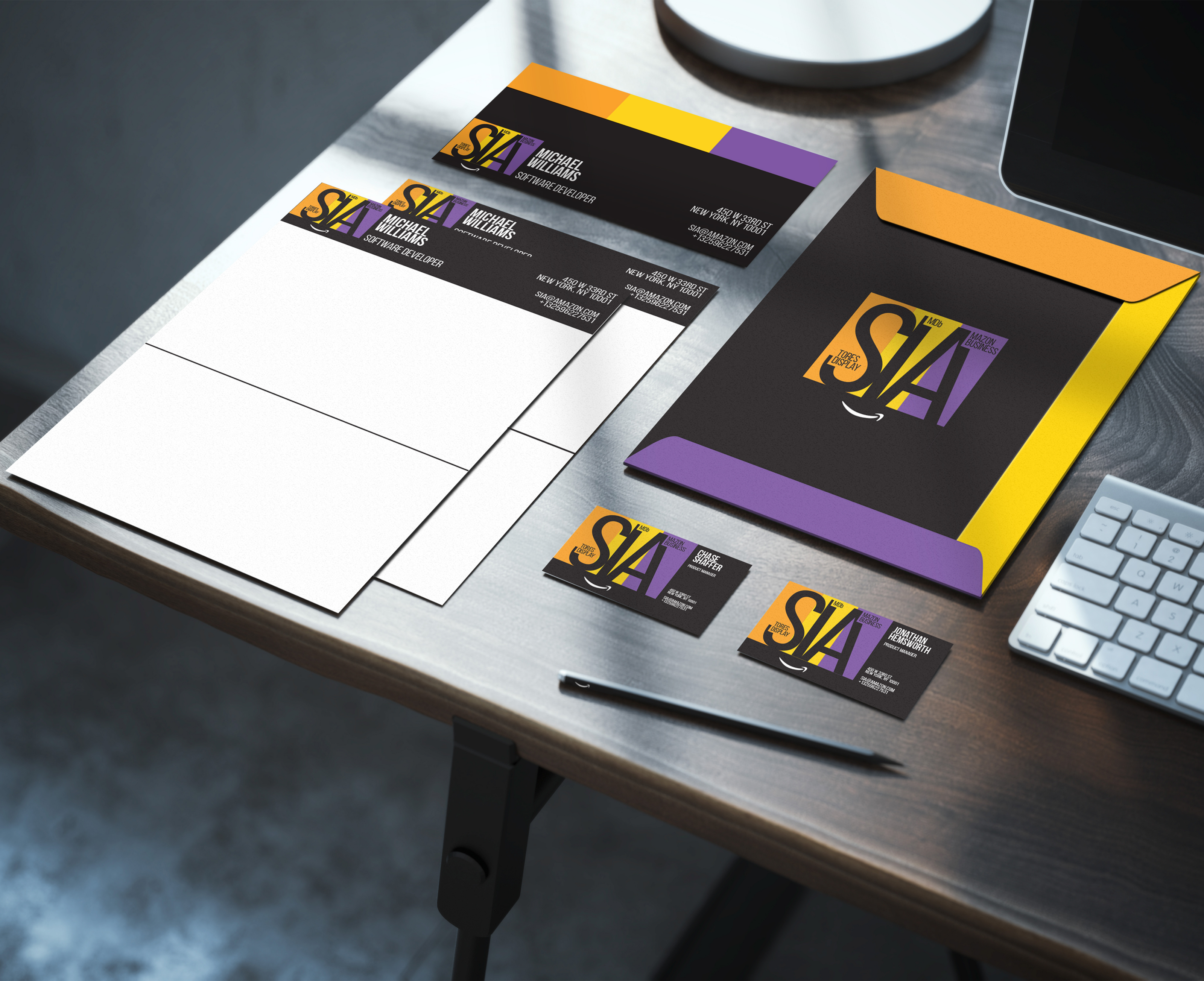 SIA - Logo for Amazon ads team — Изображение №9 — Брендинг на Dprofile