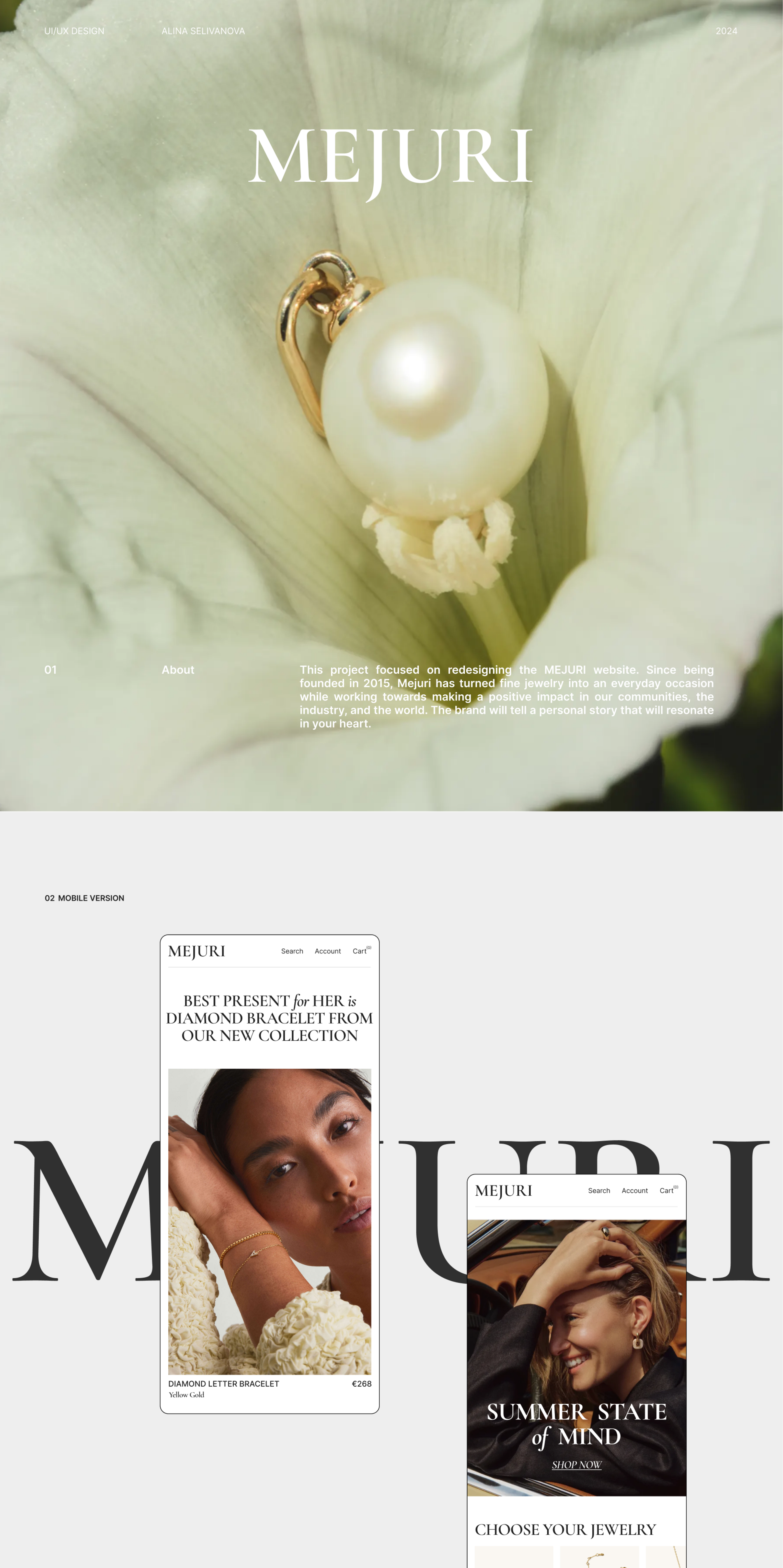 Mejuri – Website — Изображение №1 — Интерфейсы, Графика на Dprofile