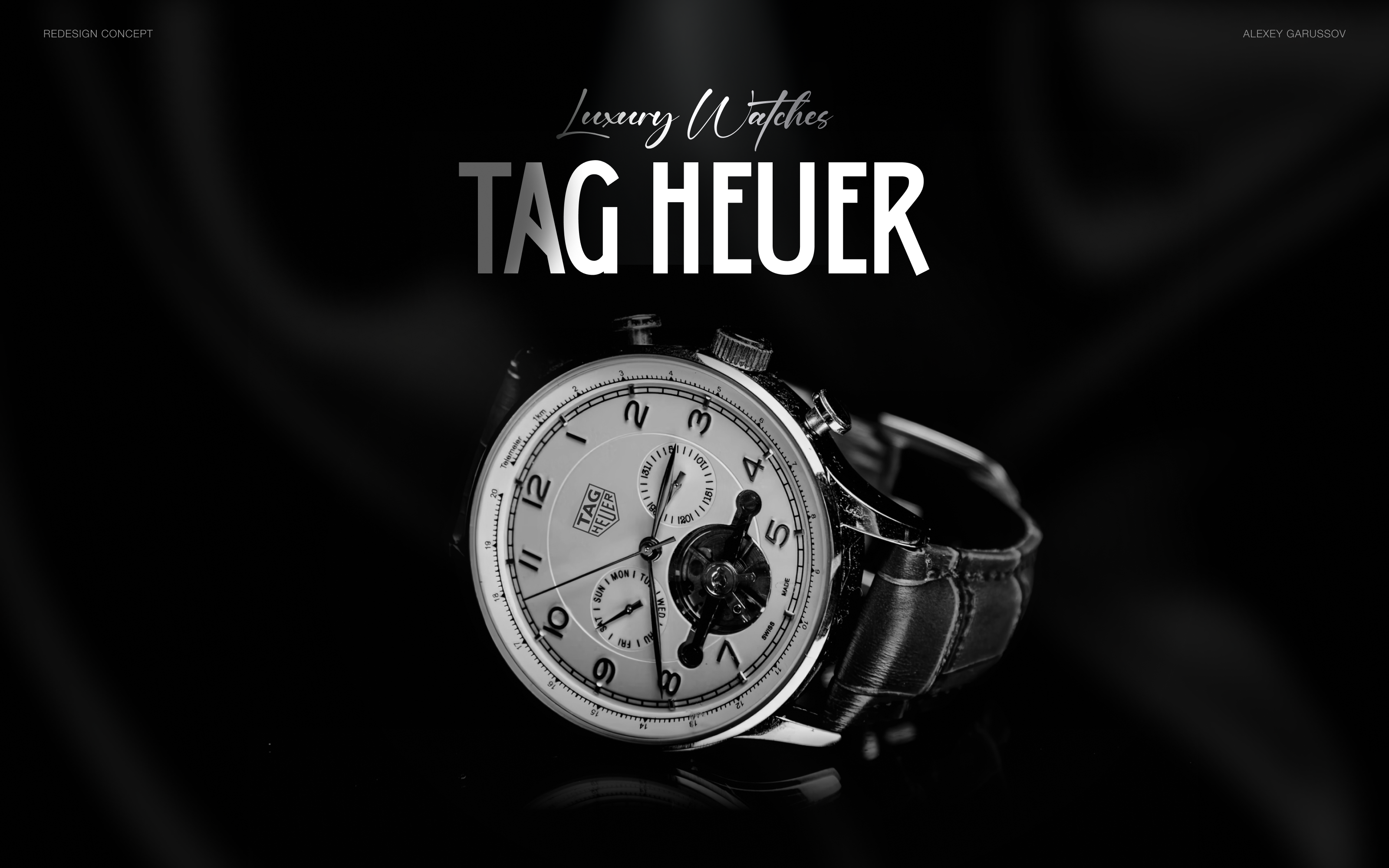 Luxury watches TAG HEUER — Изображение №1 — Брендинг, Маркетинг на Dprofile